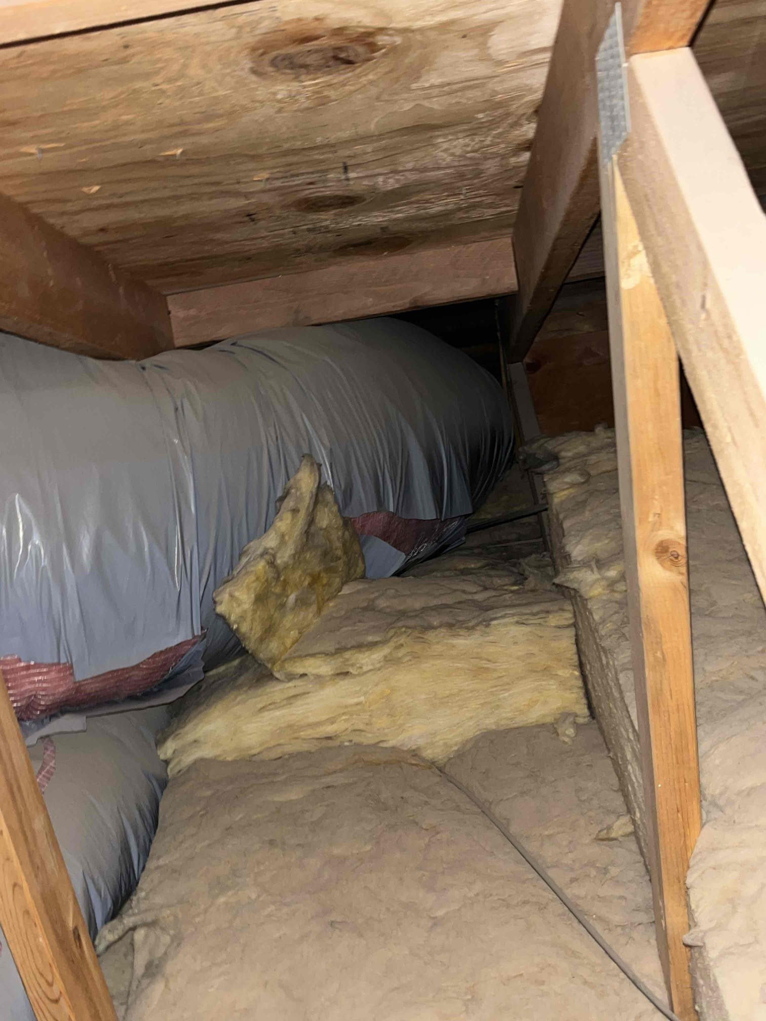 Installed condensation pump wired shut off switch on pump
Tested pump
✅
System is now draining properly

Client only paid for service charge 
JB pays condensation pump 


Unable to run copper line in attic due to fire wall 

