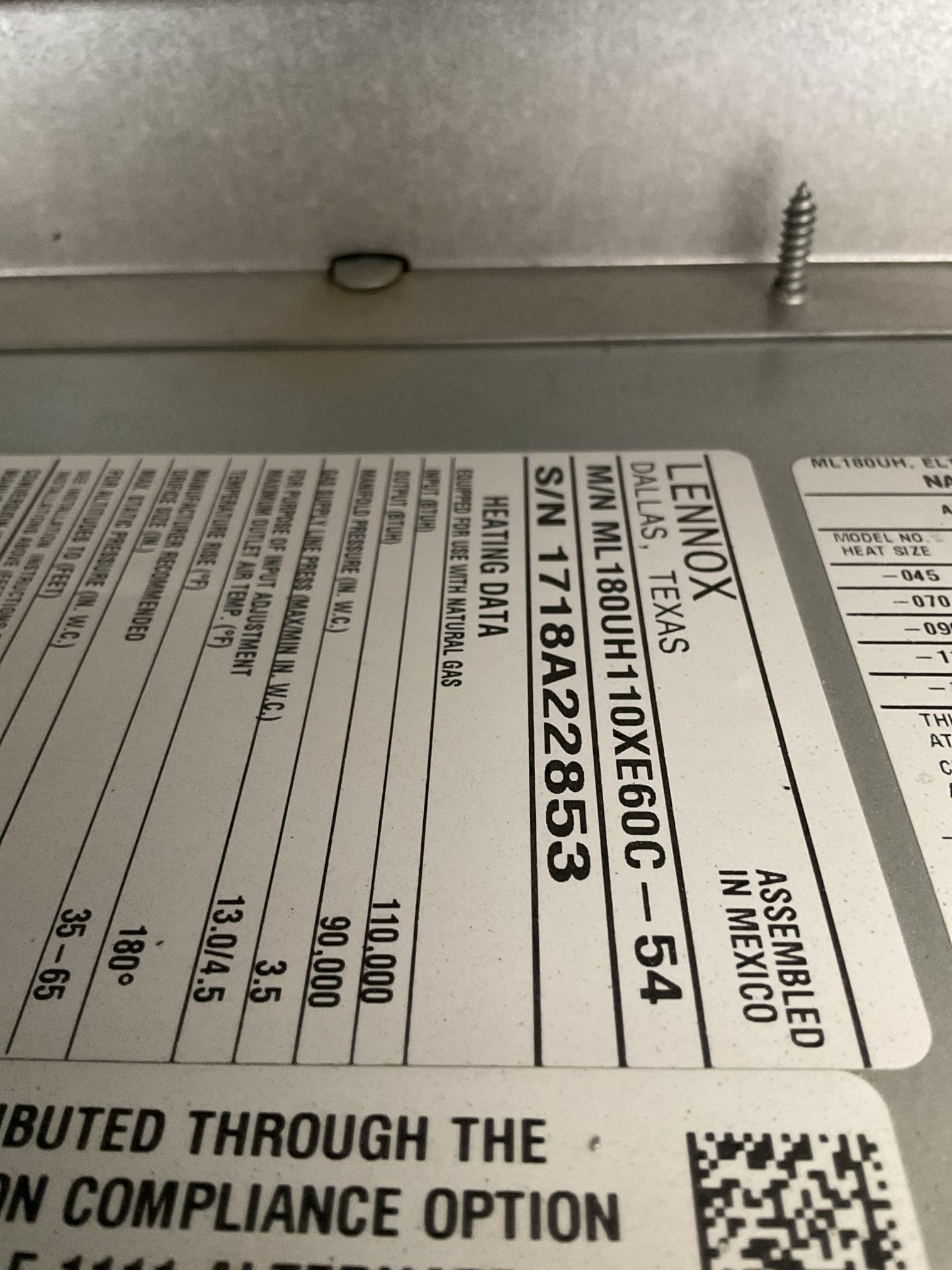 Palm Desert, CA - Indoor unit safety inspection and maintenance. Gas furnace executed the sequence of operation with no carbon monoxide detected in the home. Checked temperature heat rise, static pressure and blower motor amp draw. Tested dual run capacitor and compressor saver kit. Electrical function of outdoor unit was functioning according to manufacture specifications. Replaced filter inside of home and cleared condensate. Starbucks card. Pre-booked next maintenance.