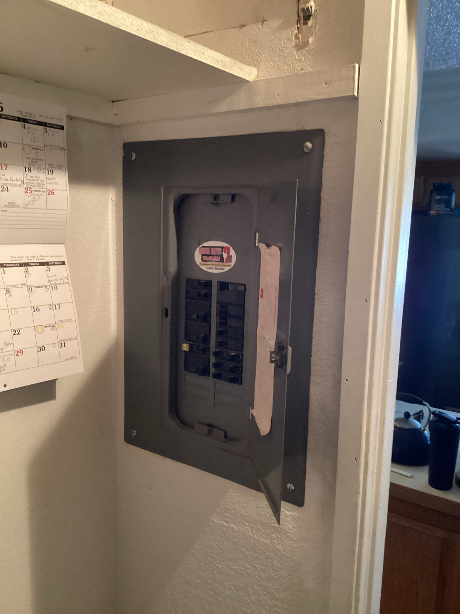 Arrived at customer’s home to install a new dedicated 240 volt 20 amp circuit for mini split install today. Penetrated out of the top of the sub panel inside home to the roof, piped across roof to new outdoor unit location, and piped down wall to disconnect. Pulled wire through conduit, landed all connections, and tested both units to verify proper operation with installers and homeowner. Sealed all penetrations to achieve waterproofing.
