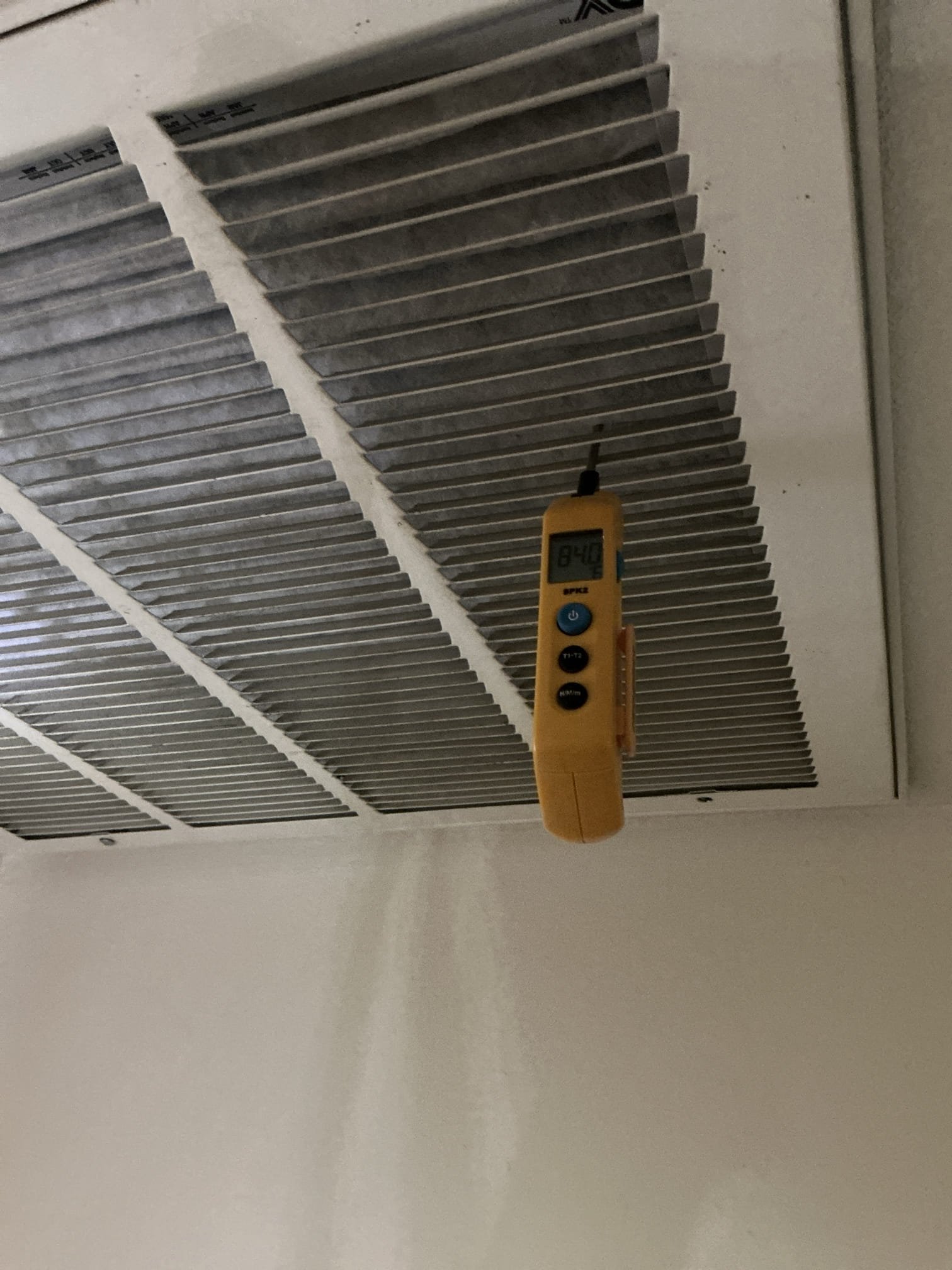 We are installing new unit next door home owner owns two properties. Attempted to use thermostat from other house and wiring incorrectly. Removed jumper between w and y. Unit operating though advise is in very poor condition. Home is unoccupied 