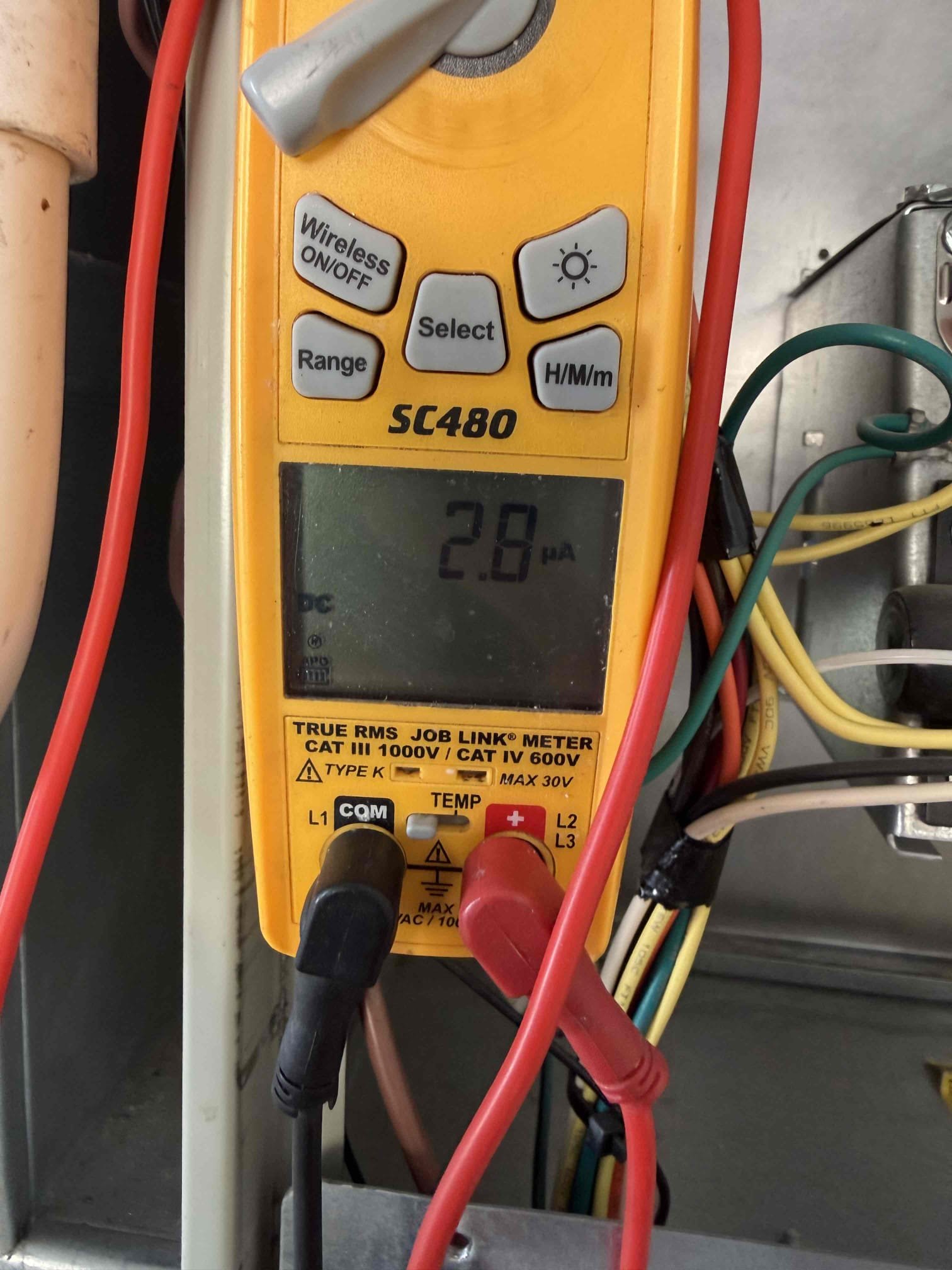 Palm Springs, CA - Performed annual heating maintenance on 2) 2010 and 2012 American Standard split systems. Upflow FAUs are located in garage and mechanical closet but from door entry. Replaced 2) 12x25 and 16x25 filters. Cleared condensation lines from faus. Client cycled heaters from thermostat. Cleaned out burners furnace. Verified heating sequence of operation is working properly according to manufacturer specifications. Checked and detected zero carbon monoxide. Checked microamps for flame sensor. Checked temperature rise. Everything checked out within range. Thermostats checked out operational. Systems are working properly in heating at this time of service. Gave client Starbucks gift card. 
