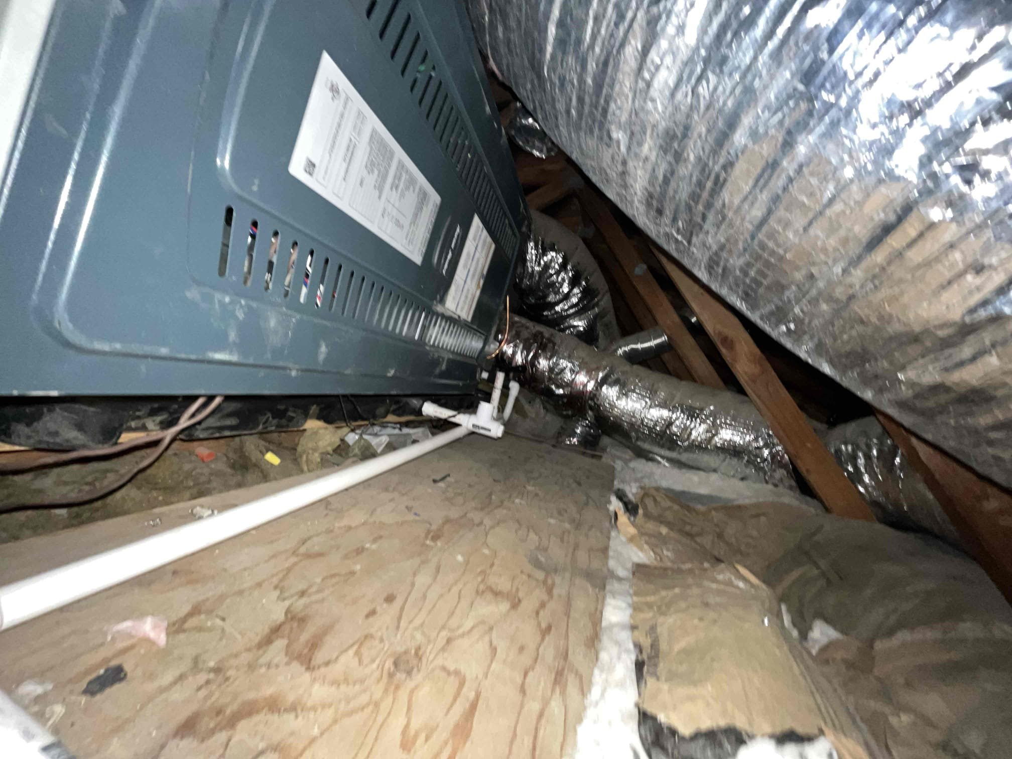 🔥❄️💨
2026 American Standard split POV
Air handler located in attic
Condenser located on ground
Silver 14

Semi annual HVAC fall service
Cleared condensation line at air handler, cleaned off platform and air handler
Thermostat checked out OK, replaced 20 x 30 filter/ceiling mounted
Cycle equipment followed system, sequence of operation, checked capacitor, fan motor, compressor, amps and voltage.
Reversing valve  checked out
Rinsed condenser coil
✅
 equipment checked out operational at this visit 

🎃☕️
Gave client Starbucks gift card for October maintenance
( left it at thermostat)


