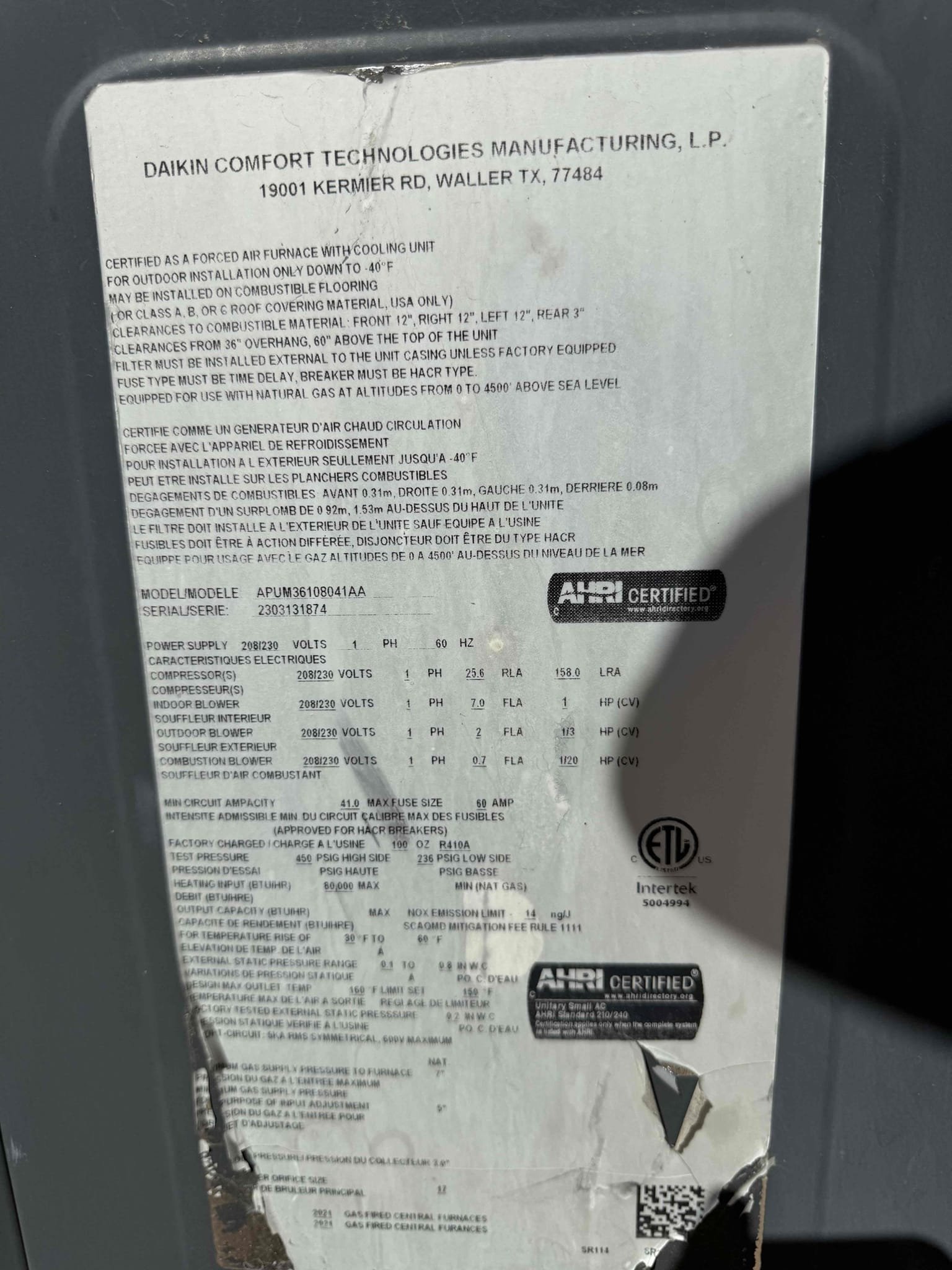 Rancho Mirage, CA - Performed annual heating maintenance on a 2023 Goodman package unit. Replaced 18x18 filter located in package unit. Cycled heater from nest thermostat. Cleaned out burners furnace. Verified heating sequence of operation is working properly according to manufacturer specifications. Checked and detected zero carbon monoxide. Checked temperature rise. Serviced and rinsed washable filters for ductless units in man cave and casita. Everything checked out in range. Cycled unit back in cooling. Thermostat checked operational. System is working properly in heating at this time of service. Gave client Starbucks gift card and renewed HFCP paid via CC.
