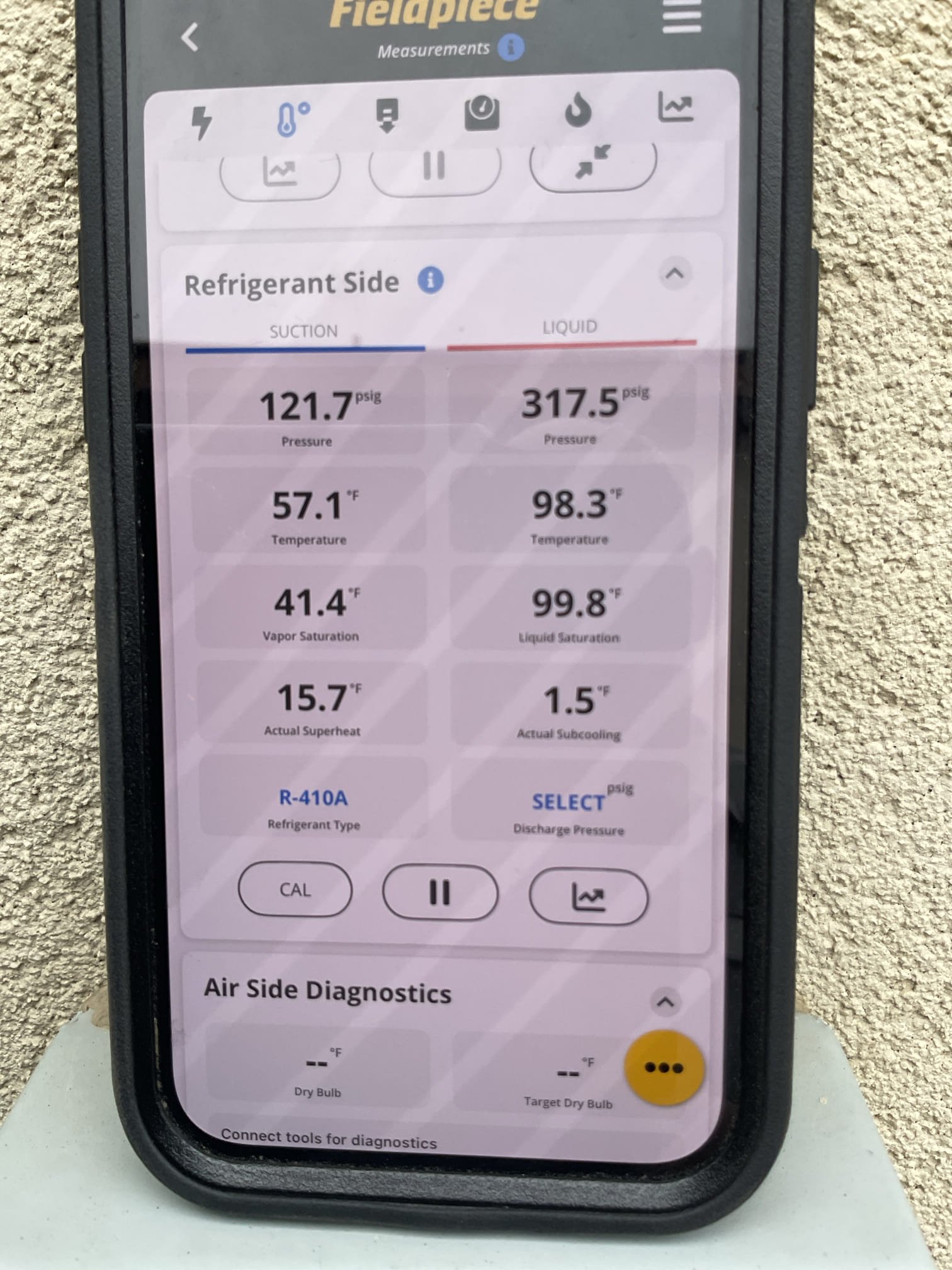 Performed annual AC maintenance on 2019 train split system FAU located inside attic. Changed 20 x 20 and two 20 x 30 filters located on lower wall throughout home. Checked amps, volts, capacitor, start kit and cleaned electrical compartment and insured all wires were tighten secure. Check refrigerant levels, super heat, subcool, and temperature split. Cleared condensation line from outside termination located on left side of home and washed condenser coil. Cycle system from Honeywell T6 thermostat. Thermostat is operational. Found all electrical components and refrigerant levels to be within manufactured specifications. System is operating and cooling properly at time of service.