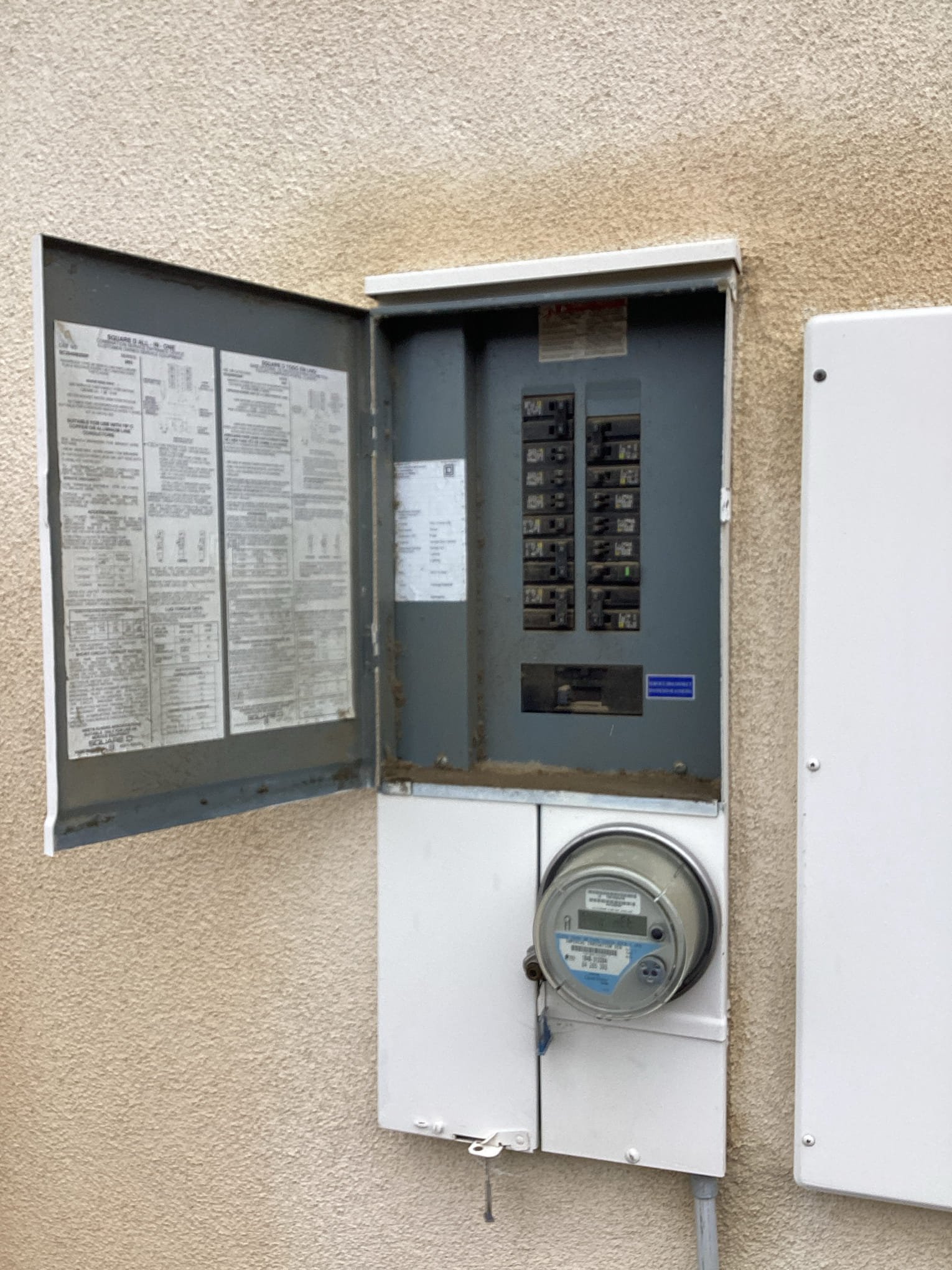 Arrived at customer’s home to diagnose outlets non op in garage. Found that there was a tripped gfci outlet in garage. Reset gfci outlet to restore power to outlets and resolve issue. Informed customer that his panel had a thick layer of dust in the bottom and on the breakers. Suggested a panel tune up to prevent future failures, as well as surge protection as he stated he had neighbors that suffered power surges that affected their internet. Customer stated they did not want to spend the money at this time.