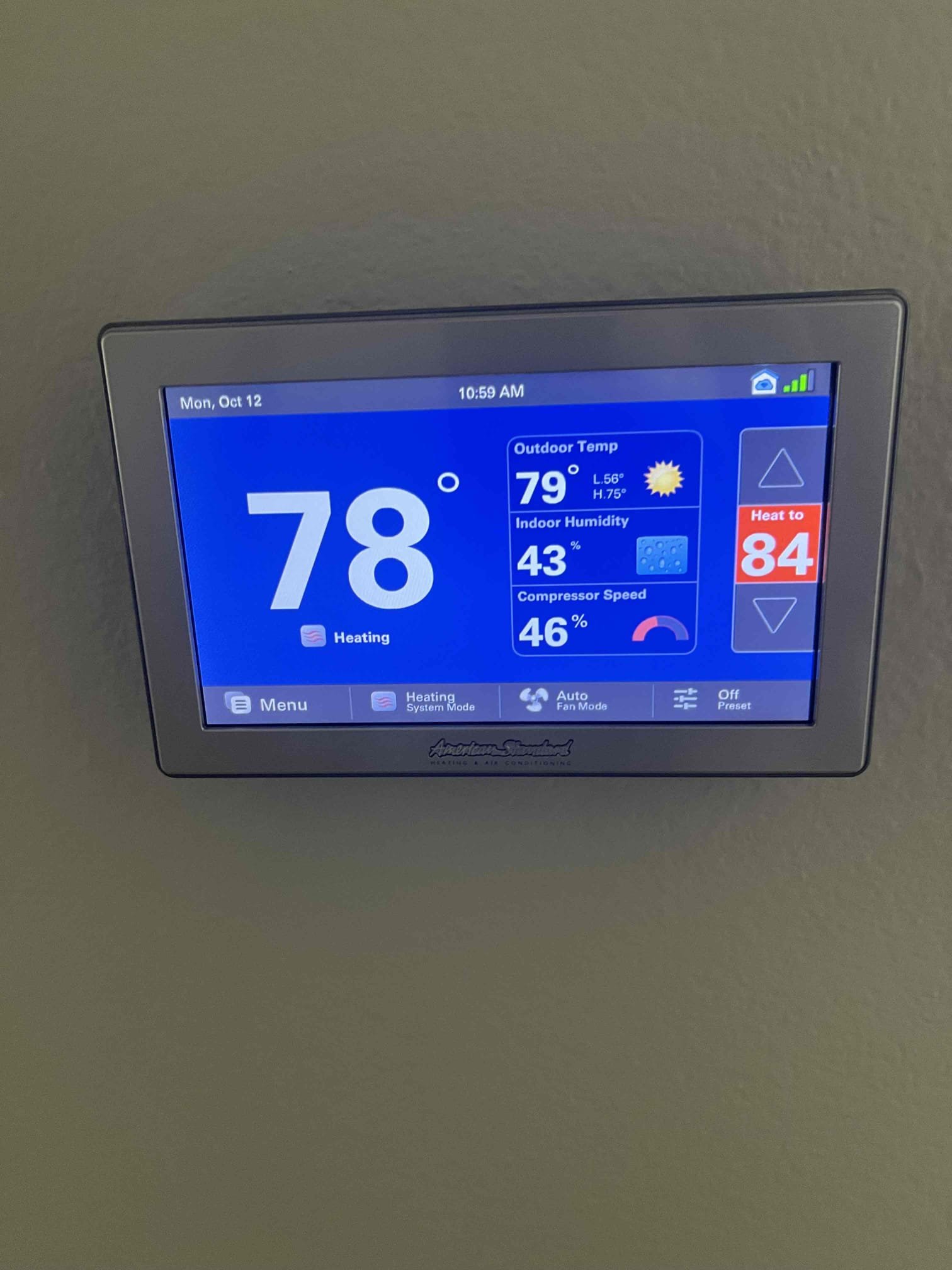 ❄️🔥💨
2023 American Standard split heat/POV
Platinum series
Air handler located in attic
Condenser located on ground

HVAC fall service
Replaced ceiling mounted filter filters
Cycled equipment followed system sequence of operation
Verified reversing is working, air handler, checked circuitboard settings
Cleared condensation line and tested water safety switch
Ducting checked out OK properly strapped and secured to equipment
Clean off air handler and mechanical platform
1050 thermostat checked out OK

At Condenser 
secured and clean electrical connections at condenser and fuse box
Check condenser fan motor, compressor, amps and voltage
Rinsed condenser

🛠️
Upon arrival, client informed me that ductless unit was not working
With further investigation found blown high voltage fuse
Replaced fuse before energizing equipment checked system for any potential loose wires electric electrical short shorts
Nothing was present
Re-energize equipment
Rinsed condenser coil and washable filters

✅
E