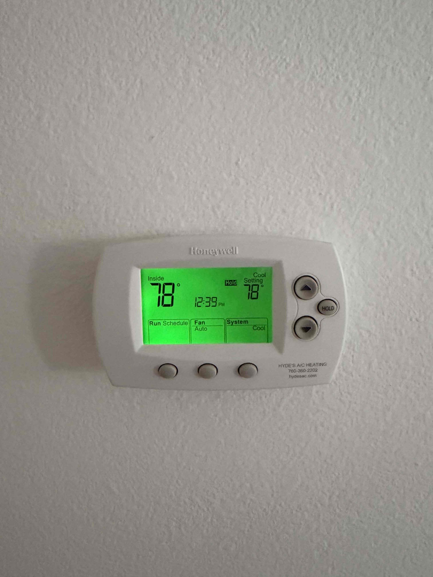 Maintenance on an American standard gold series 5 ton horizontal split system. 20 x 30 filter in hallway and 10 x 10 in office den. Condensation line cleared filters changed. Honeywell thermostat working properly. Verified all electrical and safety. Checked system sequence of operation. Checked inducer fan motor amps, checked pressure switch, checked igniter and flame sensor, checked 24 V on gas cell, checked blower motor. Cleaned all electrical and gas compartment. Client stated outdoor unit would make weird noise. Repair was done in August for outdoor fan motor. Checked outdoor condensing unit and verified system is operational. Spoke with client that system is working properly for peace of mind. System is working at time of maintenance.