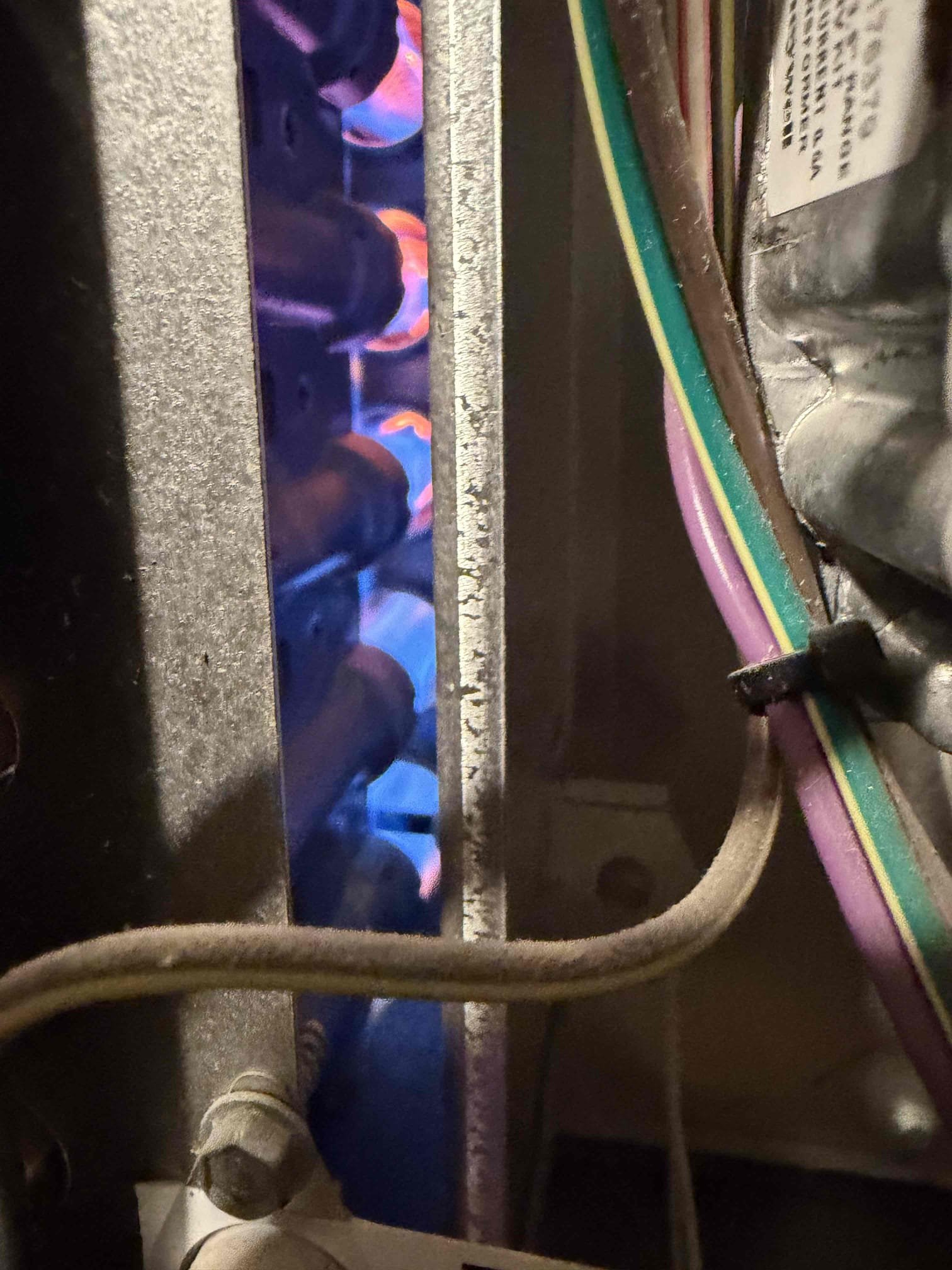 Performed an indoor safety maintenance on&nbsp;Lennox furnaces. Filters located in hallway ceiling, fau located in attic, attic access located in master bedroom closet , did not changed filter, flushed condensation line, on fau followed sequence of operation, checked for amperage and voltage, checked for blower speed, check for any loose connections, check for carbon monoxide, check for temperature rise, check for capacitor, everything within range also cleared dust accumulated inside electrical component. Systems are working within specifications in heating at the time of maintenance. Gave Starbucks gift card