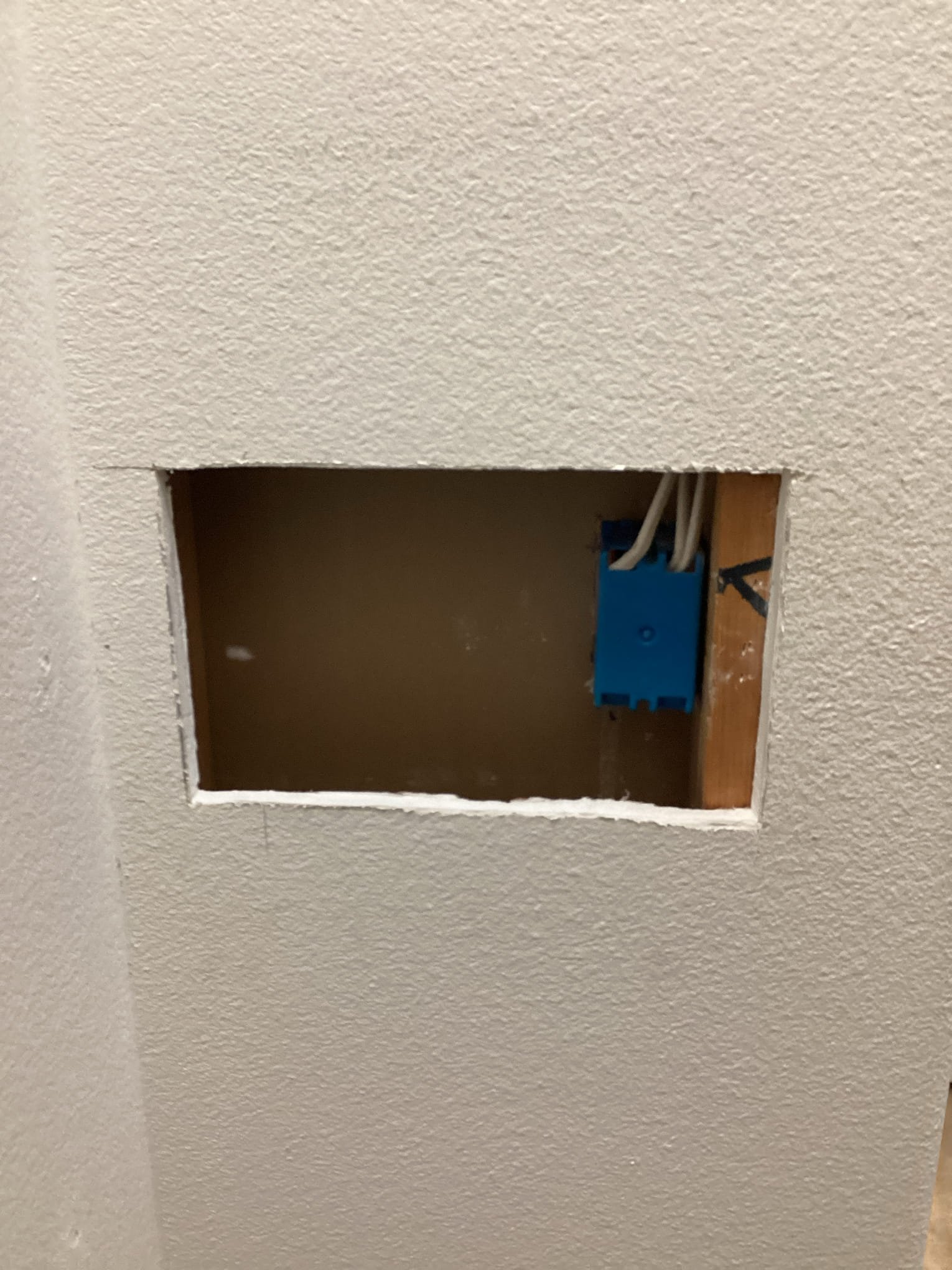 Arrived at customer’s home to replace three switches with new astronomical timer switches and to move switch in closet. Removed all existing switches from wall and replaced them with new astronomical timer switches and programmed them to customer’s specifications. Confirmed proper settings for timers with customer and moved switch in closet to outside closet wall to complete scope of work for today.