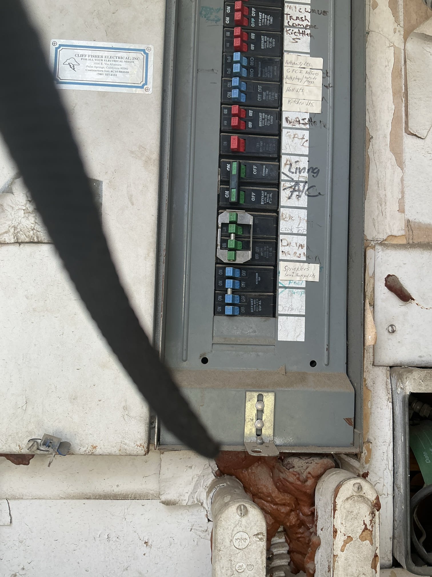 Performed Maintenance on both the Heating Systems. Also cleaned washable filters and flushed both the condensate drains. Both Heating Systems are 2016 models located in the laundry room closet. Both Heating Systems checked out operational and within manufactures specifications at the time of the service. 

Main electrical panel in very poor condition. Breakers are worn also maxed out amperage. Will schedule electrical panel tune up to replace breakers also install whole home surge protection to prevent electrical power surges from damaging equipment. 