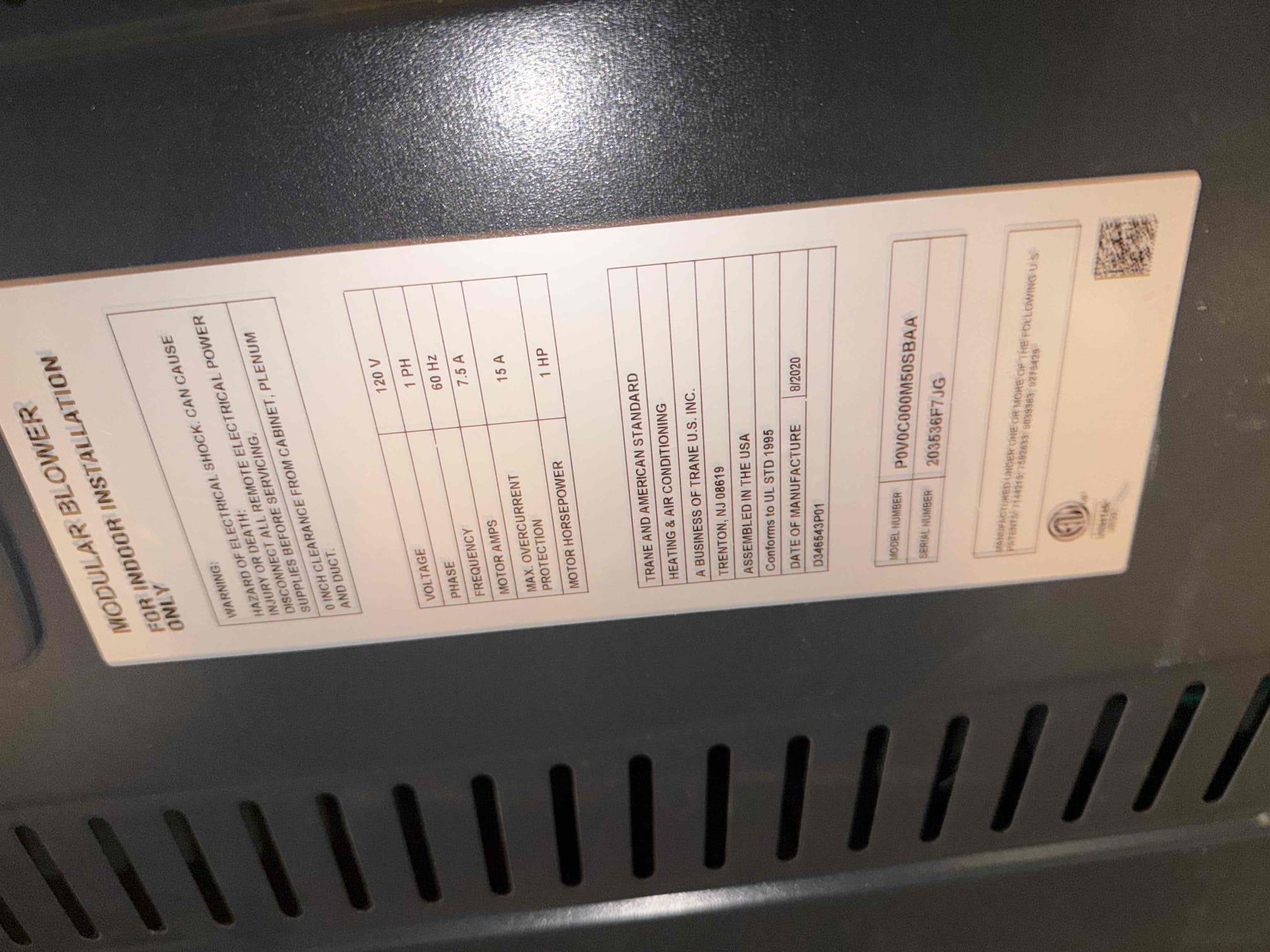 Indio, CA - Performed an indoor safety maintenance on a American Standard furnaces. Filters located in attic, attic access located in master bedroom closet, changed 16x30 16x25 filter, flushed condensation line, on fau followed sequence of operation, checked for amperage and voltage, checked for blower speed, check for any loose connections, check for temperature rise, everything within range also cleared dust accumulated inside electrical component. System is working within specifications in heating at the time of maintenance. Gave Starbucks gift card 