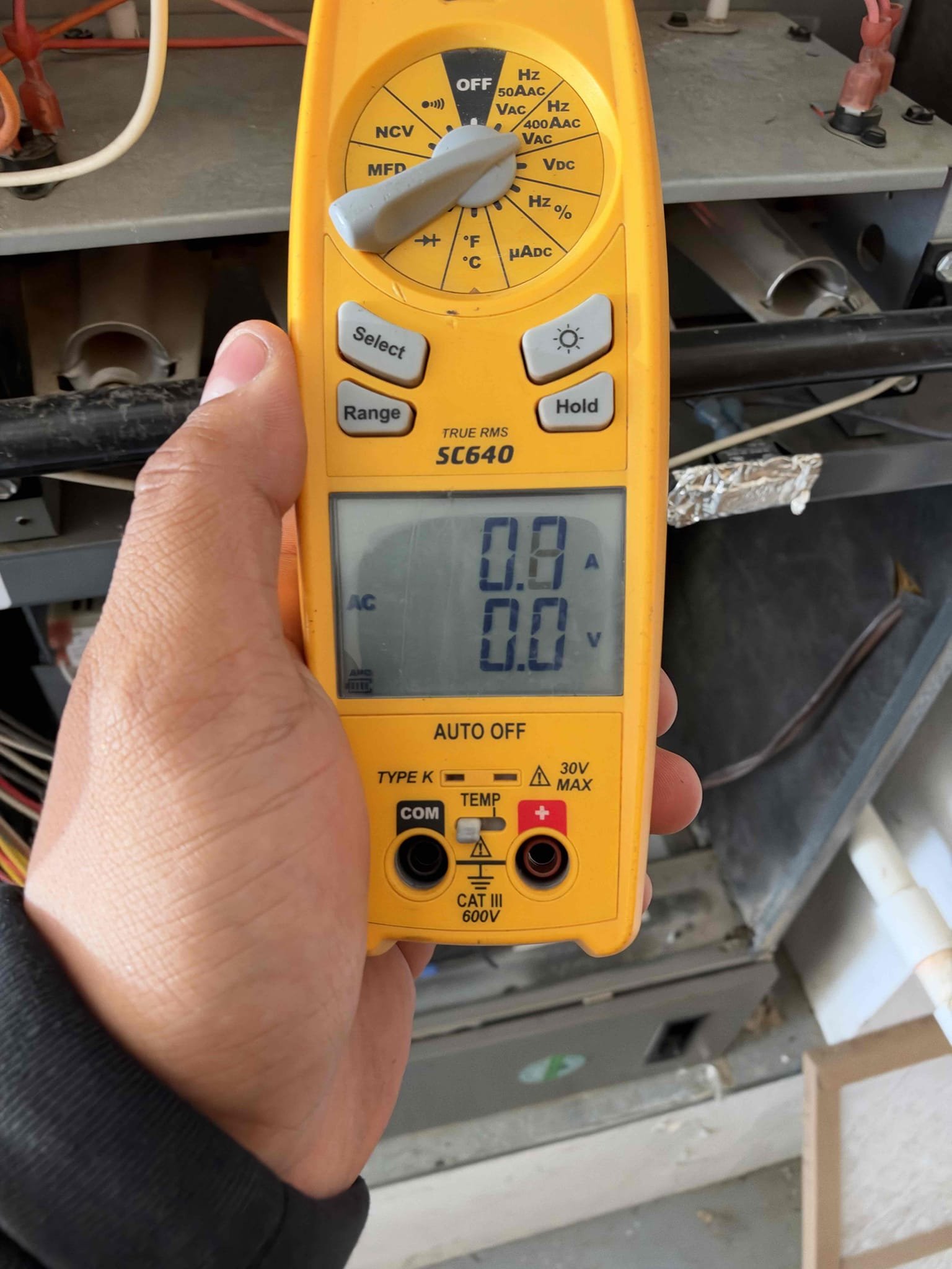Maintenance on a Goodman 5 ton upflow split system. Furnace located in garage 20 x 25 filter located at furnace customer supply. The condensation line cleared filter changed. Verified all electrical and safety. Honeywell thermostat working properly. Check system sequence of operation. Checked inducer fan motor amps, checked pressure, switch, checked igniter, and flame sensor, check 24 V on gas valve, verified heat sequencing. Clean all electrical and gas compartment. System is working per manufacture spec. Client renewed bi-annual maintenance via check.