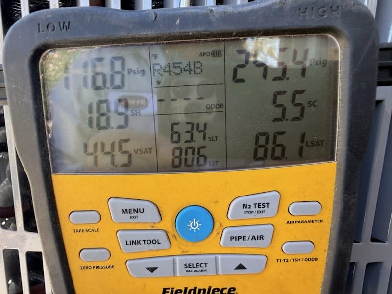 Install new 4 Ton American Standard Silver 14 upflow Split Heat Pump System