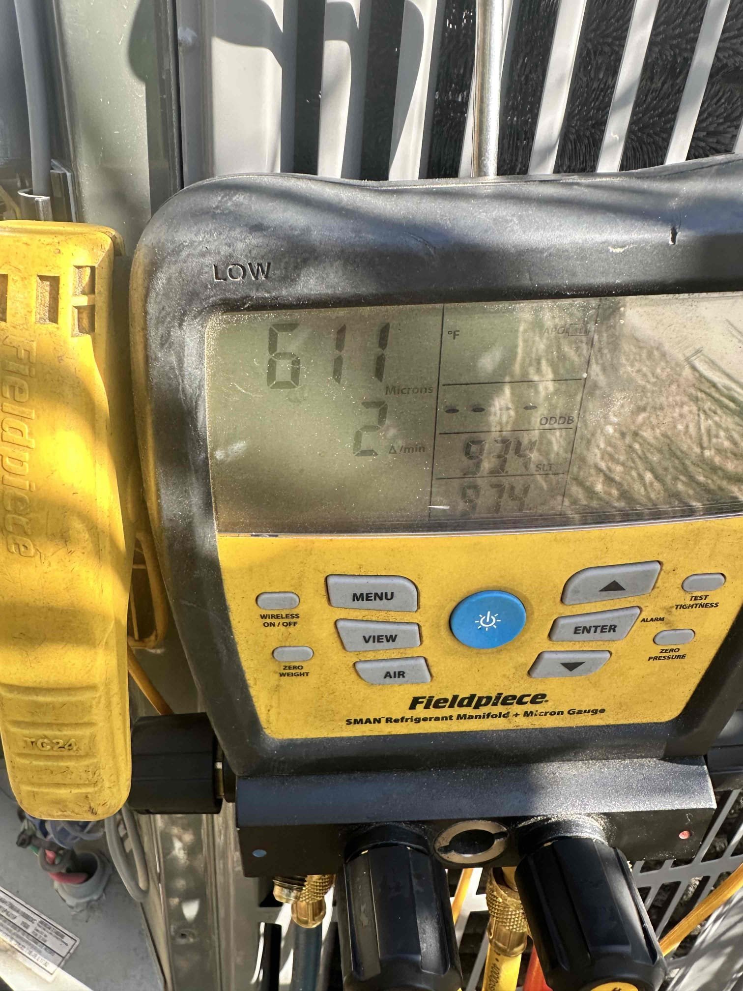 Discounted Freon . Installed compressor pressurized system vacuum system system up cooling.