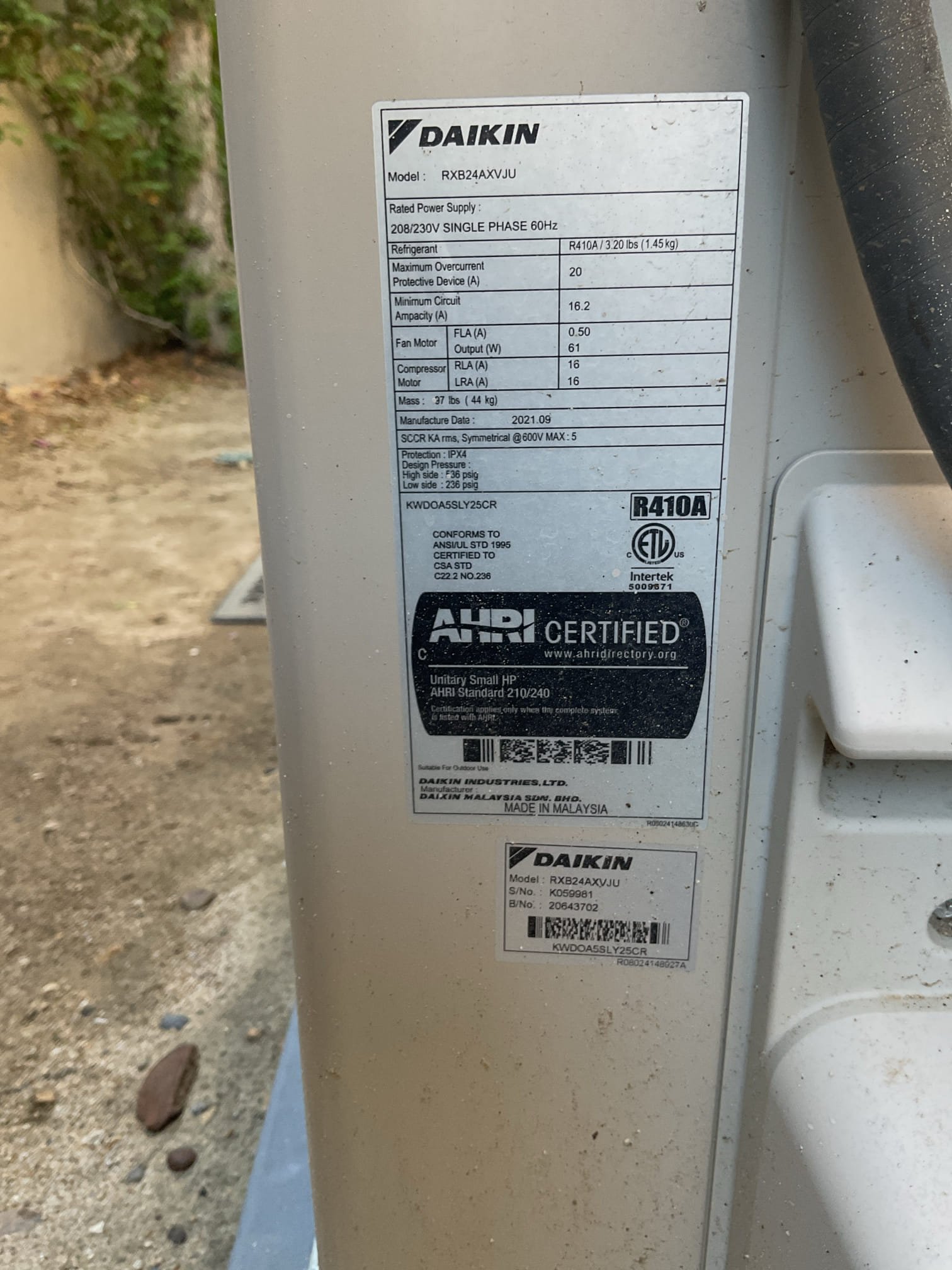 Performed annual heating maintenance on two 2022 American standard platinum split heat pumps, air handler located inside garage. changed two 20 x 25 filters located in filter racks. Checked thermostat for any error or fault codes. Check CDA and condensing unit for systems operation superheat, and sub cool. Checked amps in volts on compressor and condenser fan motor. Found all electrical components and refrigerant levels to be within manufactured specifications. Both systems are operating and heating properly at time of service Gave annual maintenance, Starbucks card