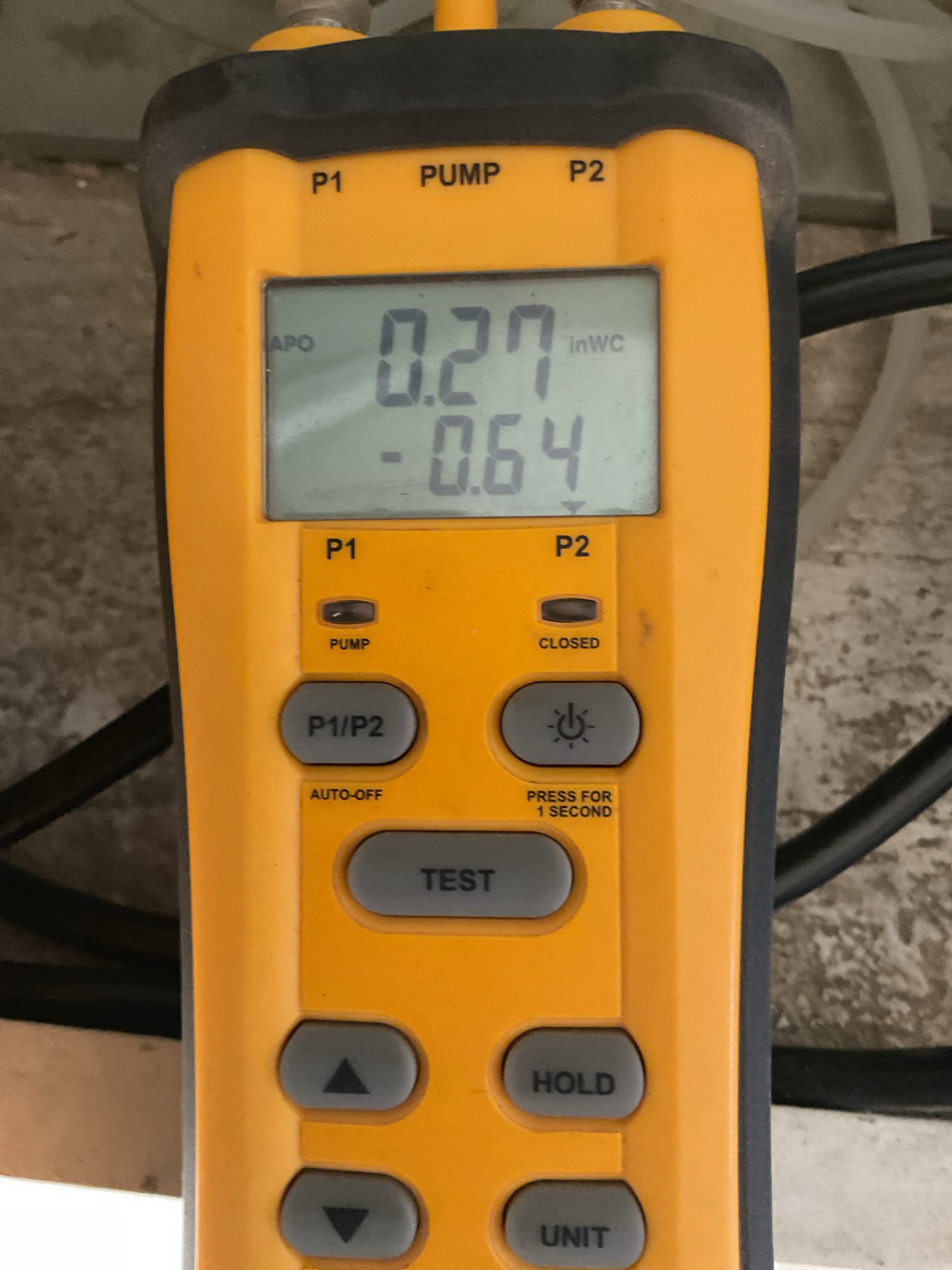 Cathedral City, CA - Indoor unit safety inspection and maintenance. Client previously replaced filter. Condensate pump: operational. Switch over valve engaged in heating mode. Checked refrigerant circuit diagnostic, temperature heat rise, blower motor amp draw and static pressure readings. System is functioning according to manufacture specifications. Pre-booked summer maintenance. No Starbucks.