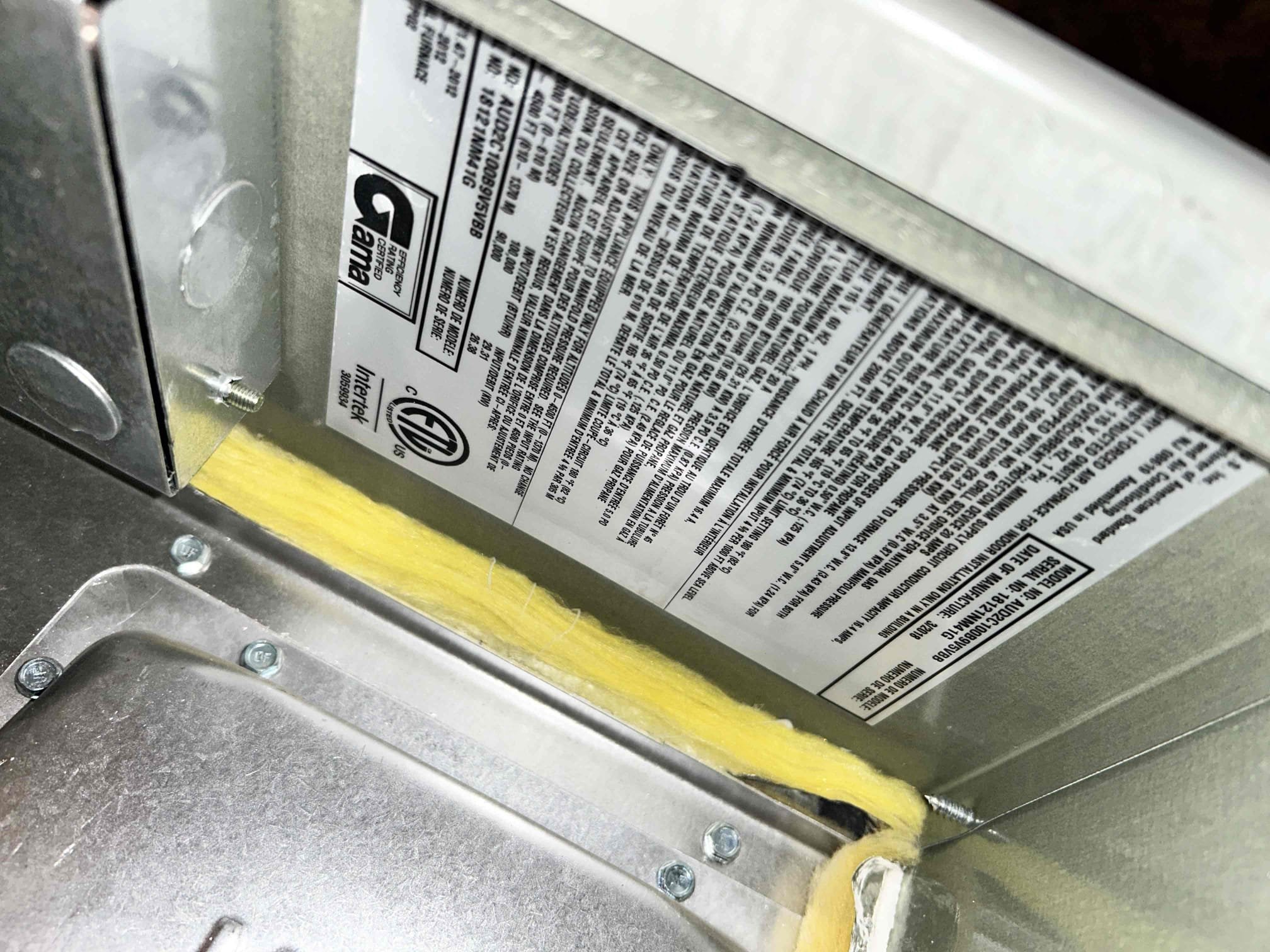    Performed annual maintenance on 2018 American standard split system
Replaced air filters 
    * 20 × 30
    * 12 × 24
    * 4 × 14
* Performed an operational inspection of the gas valve, safety switches, inducer motor, capacitor, and blower motor amps operation.
* Cleared the condensate drain line to ensure proper drainage.
* Inspected the system for signs of deterioration or damage.
* Checked system temperature rise to verify proper heating operation.
* Checked electrical components and connections for proper operation.
The customer reported that the thermostat was not connecting to Wi-Fi. Attempted to connect the thermostat to Wi-Fi the connection issue persisted. Recommended replacing the thermostat or having the customer provide a compatible replacement for installation.
The system was tested and found to be operating properly at the time of service. Annual maintenance was completed, and no operational issues were observed during the service visit, aside from the reported thermo
