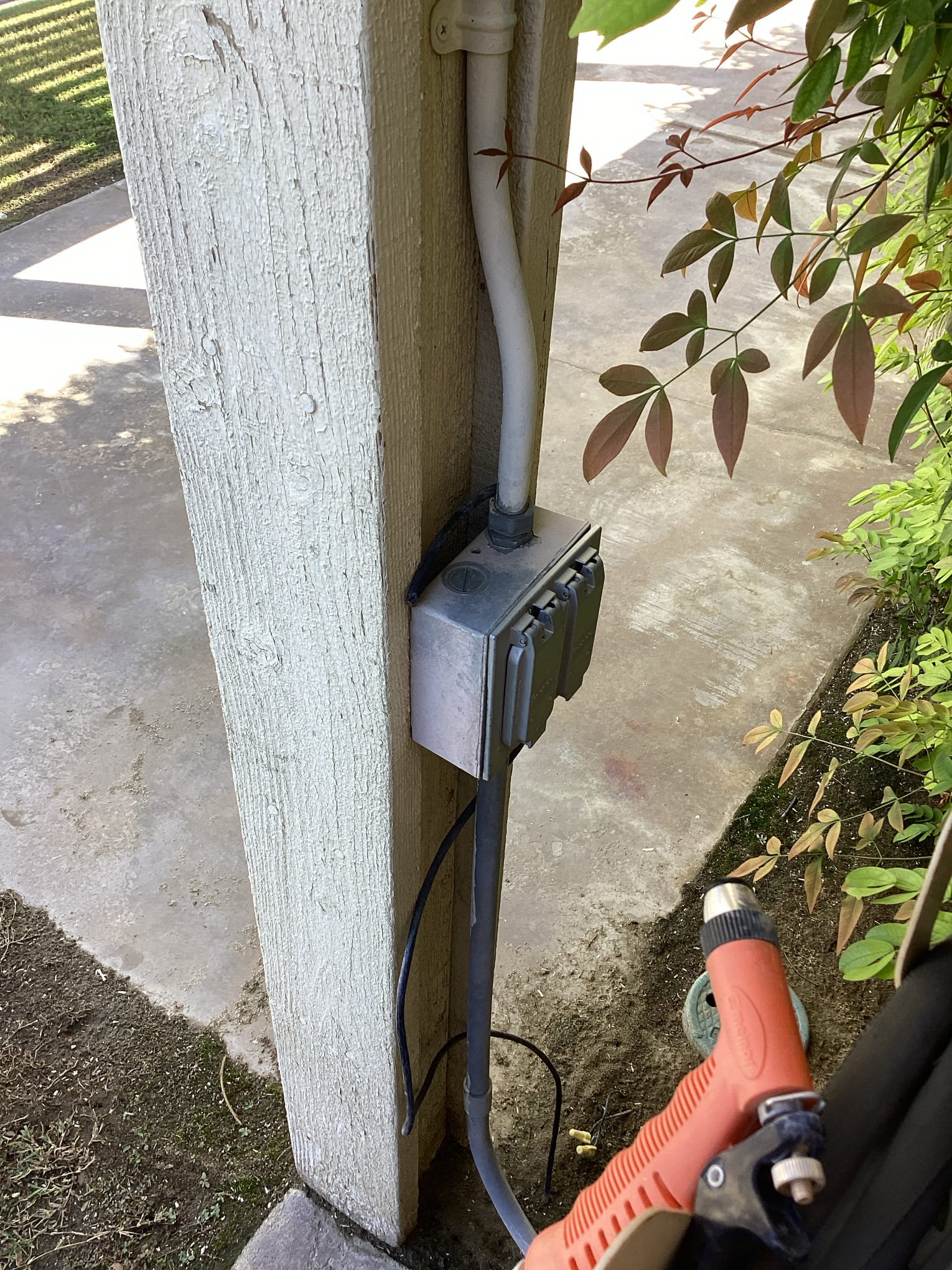 Bermuda Dunes, CA - Arrived at customer’s home to install a timer switch by the front door for exterior lighting. Upon arrival I found that timer was on a three way circuit and the switch on the other side of the three way was not operating properly and was not passing voltage through unit. Replaced switch to restore proper operation to three way circuit. Installed timer switch by front door and tested unit to verify with customer. Customer stated that he would take care of programming unit.