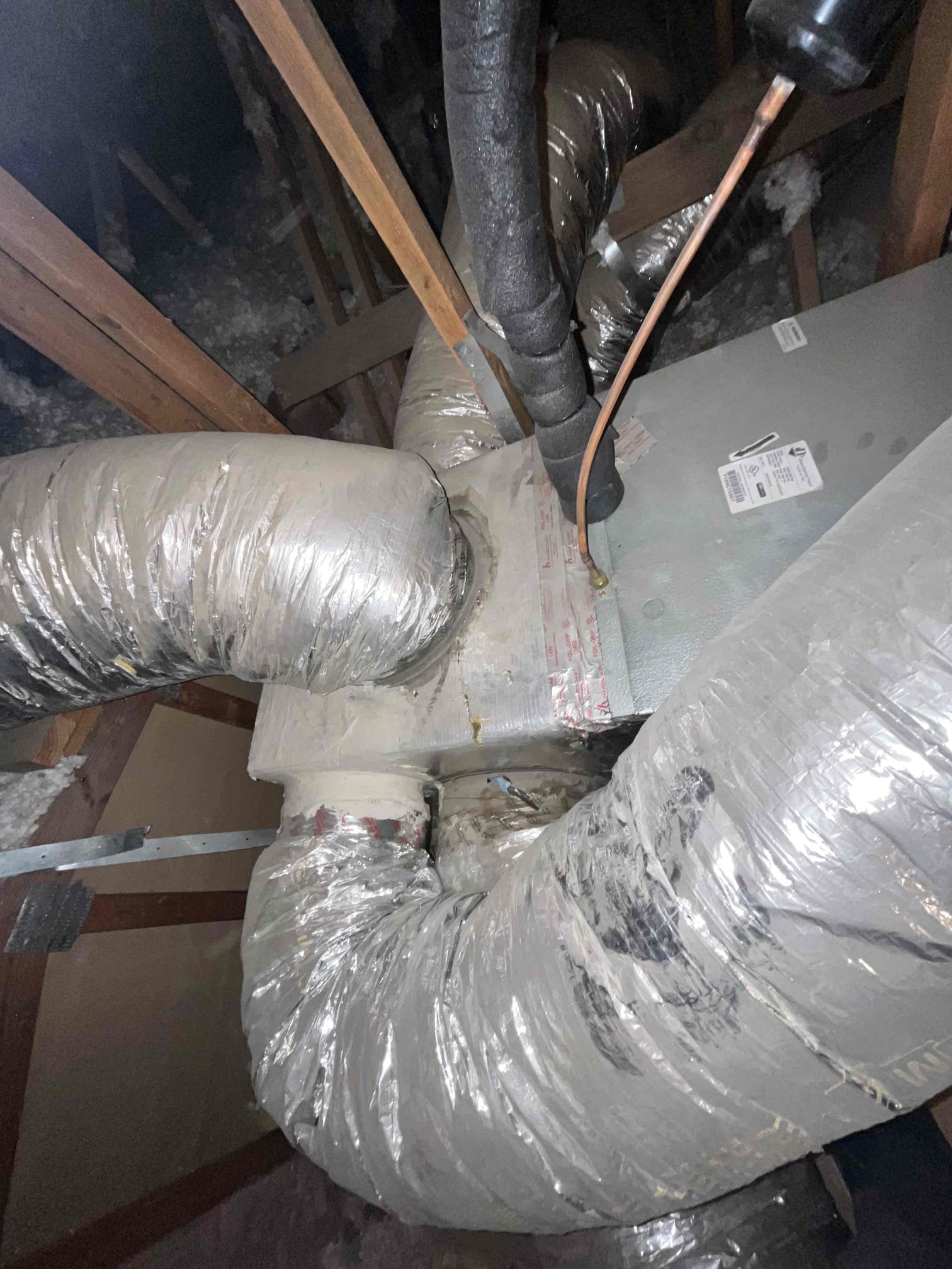 🔥💨❄️
2021 American Standard split heat/POV
Gold 17 
Air handler located in attic
Condenser located on ground

Semi annual HVAC fall service
Replaced 20 x 30 and 12 x 12 ceiling mounted filters
Cycled equipment followed system sequence of operation
Air handler cleared condensation line, checked blower motor amps
Verified ducting is properly strapped to equipment and sealed
Cleaned off air handler, and mechanical platform
UV light checked out OK

Check for any moving or vibrating parts in attic/ nothing was found

Condenser checked, capacitor, fan motor, compressor, amps and voltage
Verified reversing valve operation
Ecobee thermostat checked out OK
✅ 
System checked out operational at this visit

🎃☕️
Gave Client Starbucks gift card for October maintenance

