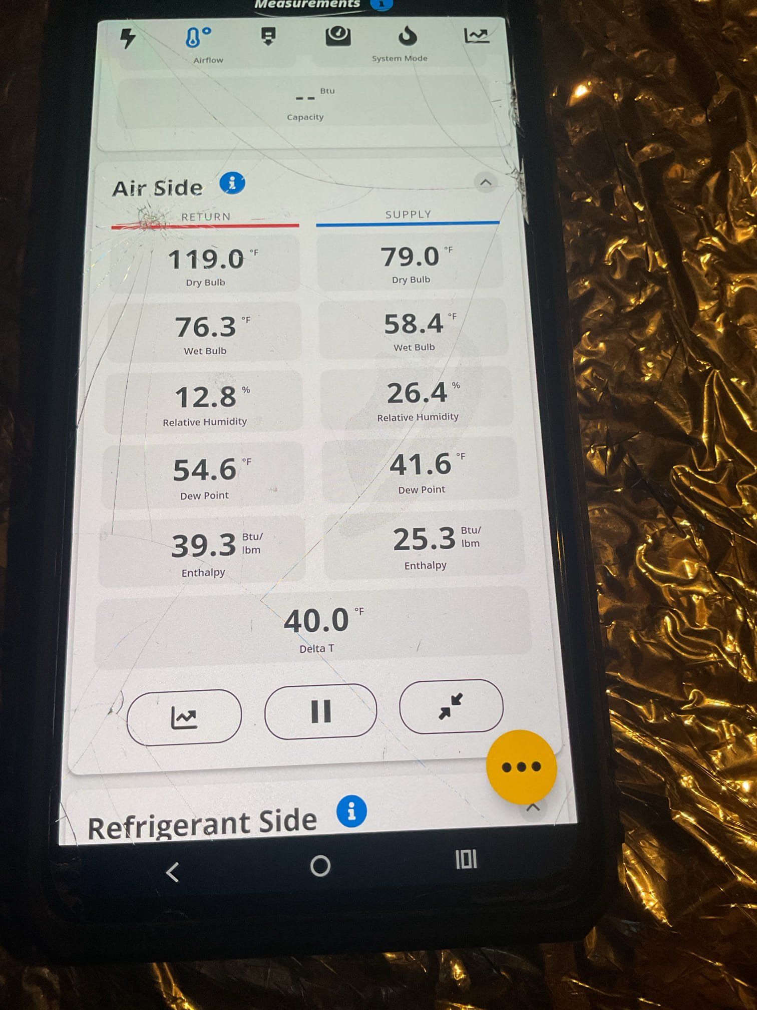 La Quinta, CA - Indoor unit safety inspection and maintenance. Replaced filters. Gas furnace executed the sequence of operation in heating with no carbon monoxide detected in the home. Checked static pressure, blower motor amp draw and temperature heat rise. Thermostat: good. System is functioning according to manufacture specifications. Pre-booked summer maintenance – Starbucks. 