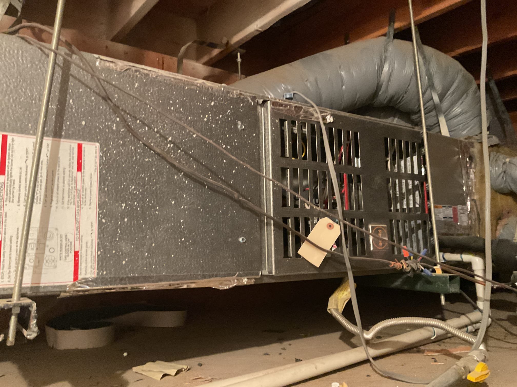La Quinta, CA - Indoor unit safety inspection and maintenance. Both gas furnaces executed the sequence of operation in heating with no carbon monoxide detected. Found both blower capacitors measuring below manufacture specifications. Estimate sent for replacement. Checked static pressure and blower motor amp draw. Clients renewed club membership – paid via C. C. Pre-booked summer maintenance – Starbucks. 