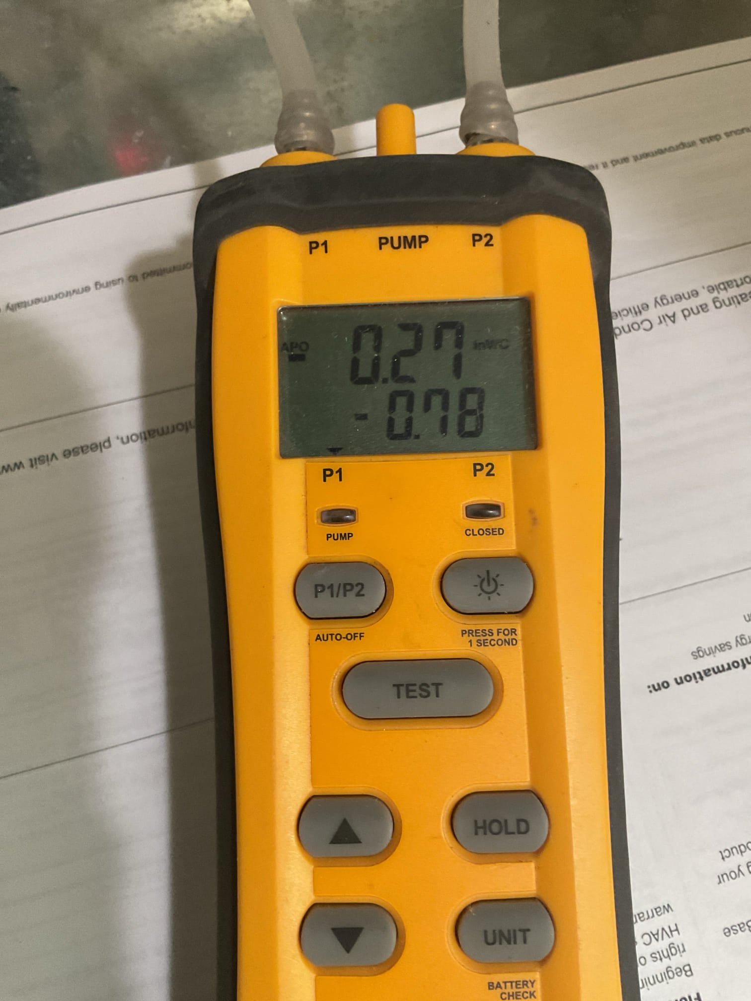 La Quinta, CA - Indoor unit safety inspection and maintenance. Checked mini split and system is fine/operational. Heat pump split system for the main house: checked static pressure, blower motor amp draw and refrigerant circuit diagnostics. Temperature split was good. Thermostat: good. System is functioning according to manufacture specifications. CFM was previously reduced in order to lower blower noise. Summer maintenance has been pre-scheduled – Starbucks. 