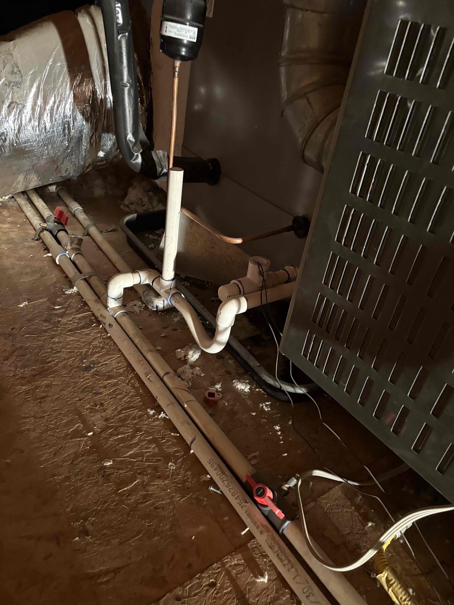 Today’s safety maintenance consisted of two furnaces located in attic access. I first began with washing down the Accu clean filters located in the attic. I cleared both of the condensation lines via Jones valve with my CO2 tank. Both of these systems are heating and cooling at this time of today. Safety maintenance. The blower amps checked out in the correct range for each of these systems following with the amperage of the unit also testing out in the correct range. After replacing the Accu clean filters, I went ahead and successfully reset the calibration indicators to ensure that they are now with a green status light. Overall, both of these systems are operating to the manufacturer specs at this time of today’s safety maintenance. 
