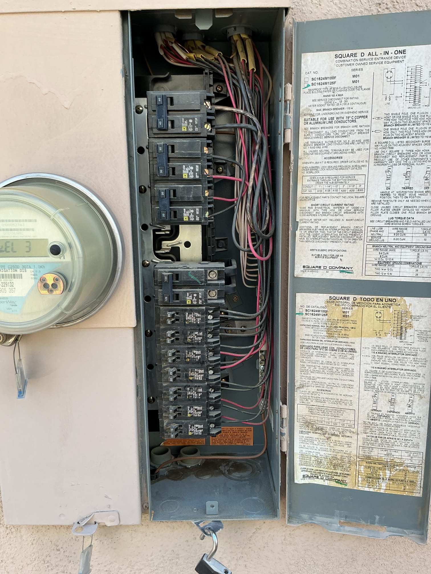 Arrived for a complimentary electrical safety inspection. During inspection of interior outlets I discovered that they are not up to code and backstabbed. Tamper-resistant receptacles feature internal spring-loaded shutters that block foreign objects from being inserted into only one slot. The shutters only open when equal pressure is applied to both sides simultaneously (as with a standard two- or three-pronged plug), preventing children from getting shocked by poking items like paperclips or keys into the wall. Having backstabbed outlets is dangerous because the internal spring clips can lose tension over time, leading to loose wires, arcing, overheating, and potential electrical fires.
Lastly I recommended having a whole home surge protector installed. A whole-house surge protector is very important because it defends your entire electrical system and major built-in appliances from sudden voltage spikes. Installed directly at your main electrical panel, it blocks external power surg