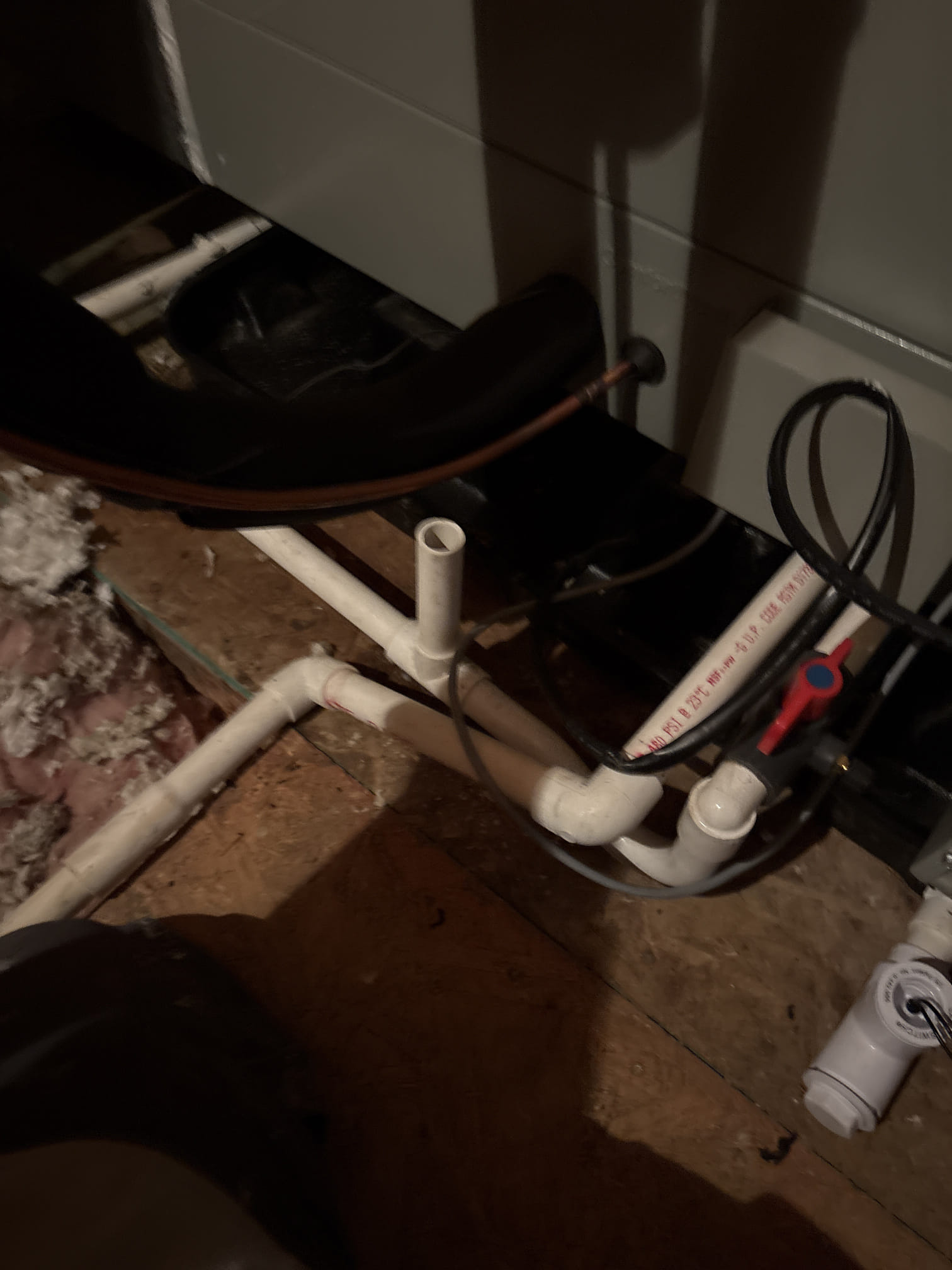 Installed 5 Ton American Standard Platinum 18 POV horizontal Split Heat
