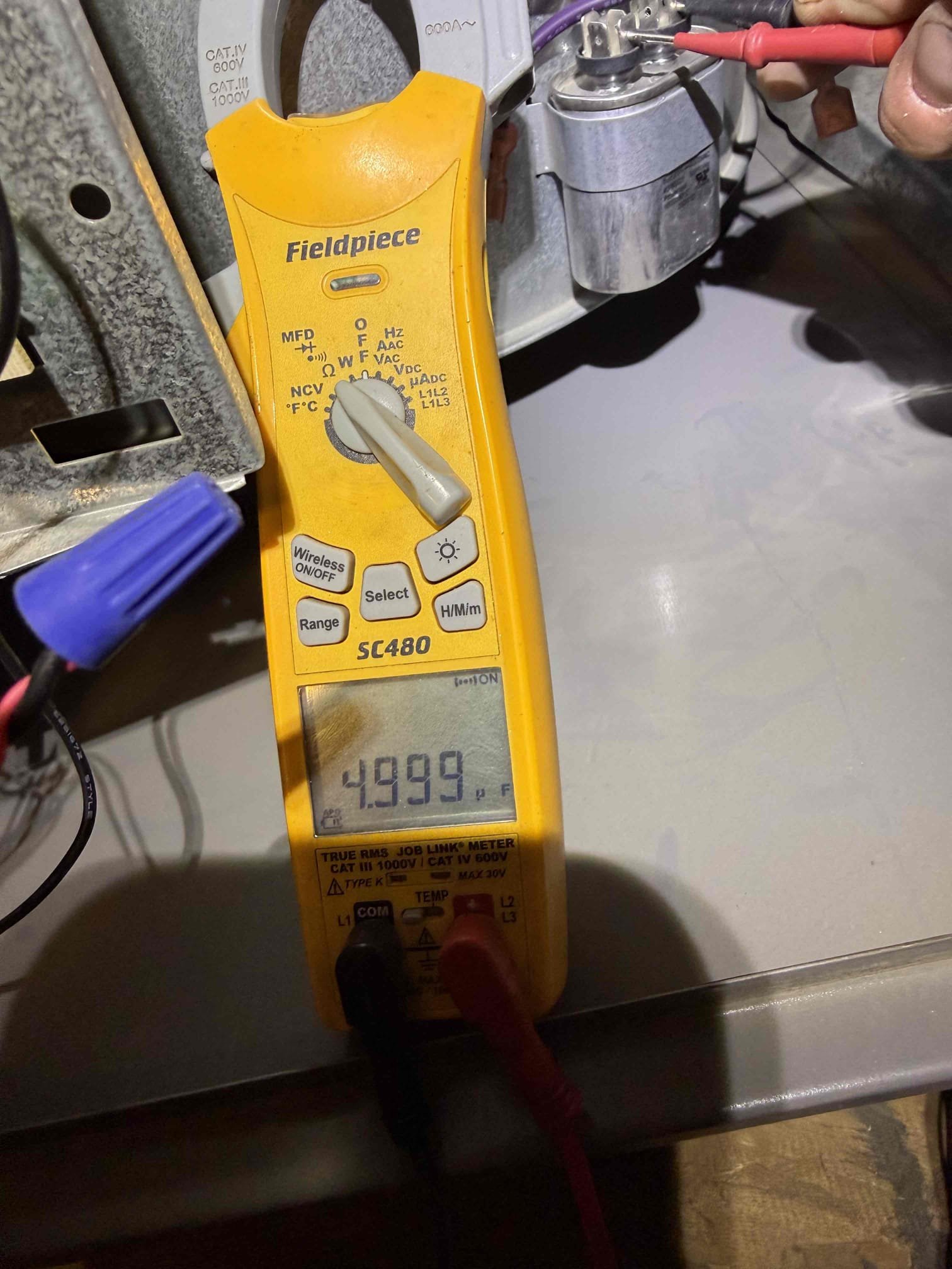 Performed indoor unit and heating maintenance on Lennox 80% gas furnace in main closet attic. Honeywell 3000 thermostat working properly. Cleared condensation drain thoroughly and made sure no insulation or anything in water pan. Cleaned our burner compartment. Blew off dust from attic platform and furnace and coil panels. Checked 5uF blower motor capacitor and motor amps, both to manufacture specifications. Heating sequence of operations was performed properly. Zero carbon monoxide detected. Checked all heating, electrical components, and safety components. System checked out and is heating safely and to specifications. Gave homeowner Starbucks gift card. Prebooked 2027 summer cooling maintenance for 4/8/27 10AM-12PM. 