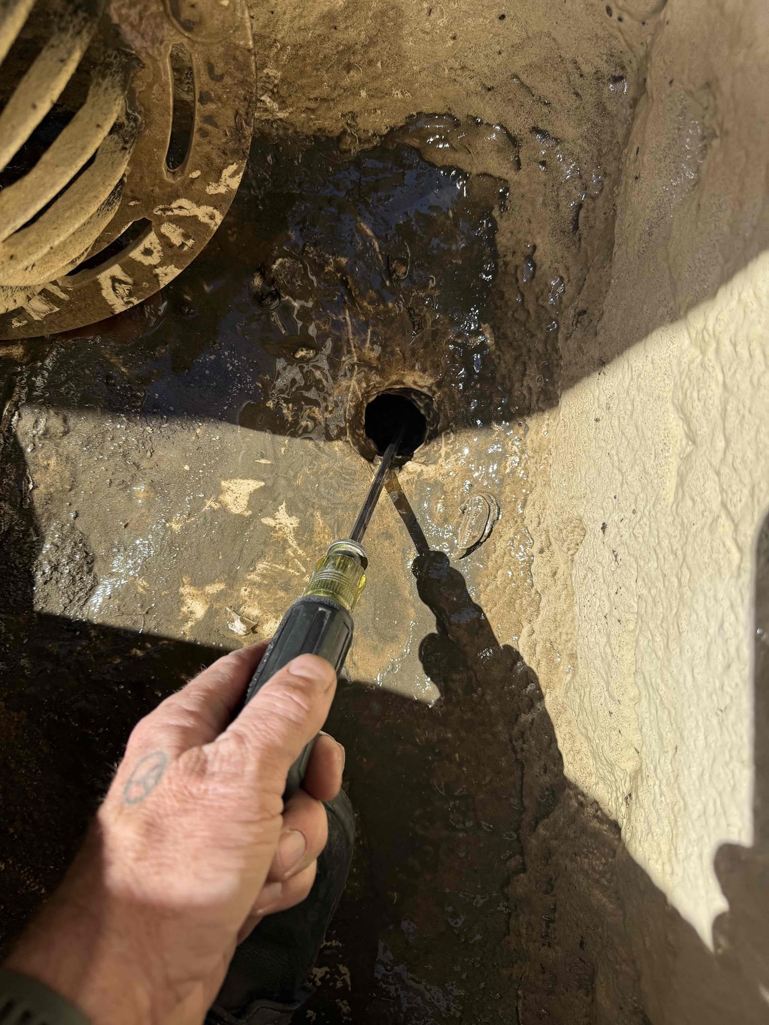 Found 2022 condenser almost flat. Found leak where painted compressor body meets suction line. Not repairable. Homeowners have JB Hassle-Free warranty so compressor and refrigerant charge is covered. Called Howard Distribution and eta doe compressor us