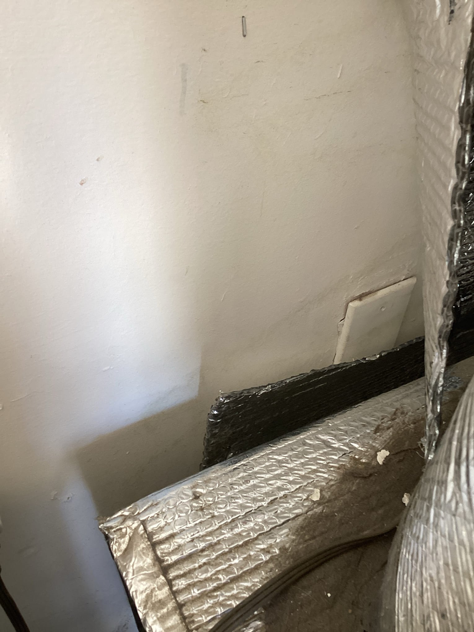 Desert Hot Springs, CA - Arrived at customer’s home to give an estimate for installing an ev charger in garage. Will utilize existing circuit that been abandoned for the dryer in garage, and pipe up and about a foot over and set a dedicated 30 amp outlet (14-30p outlet). 1 tech 2-3 hrs