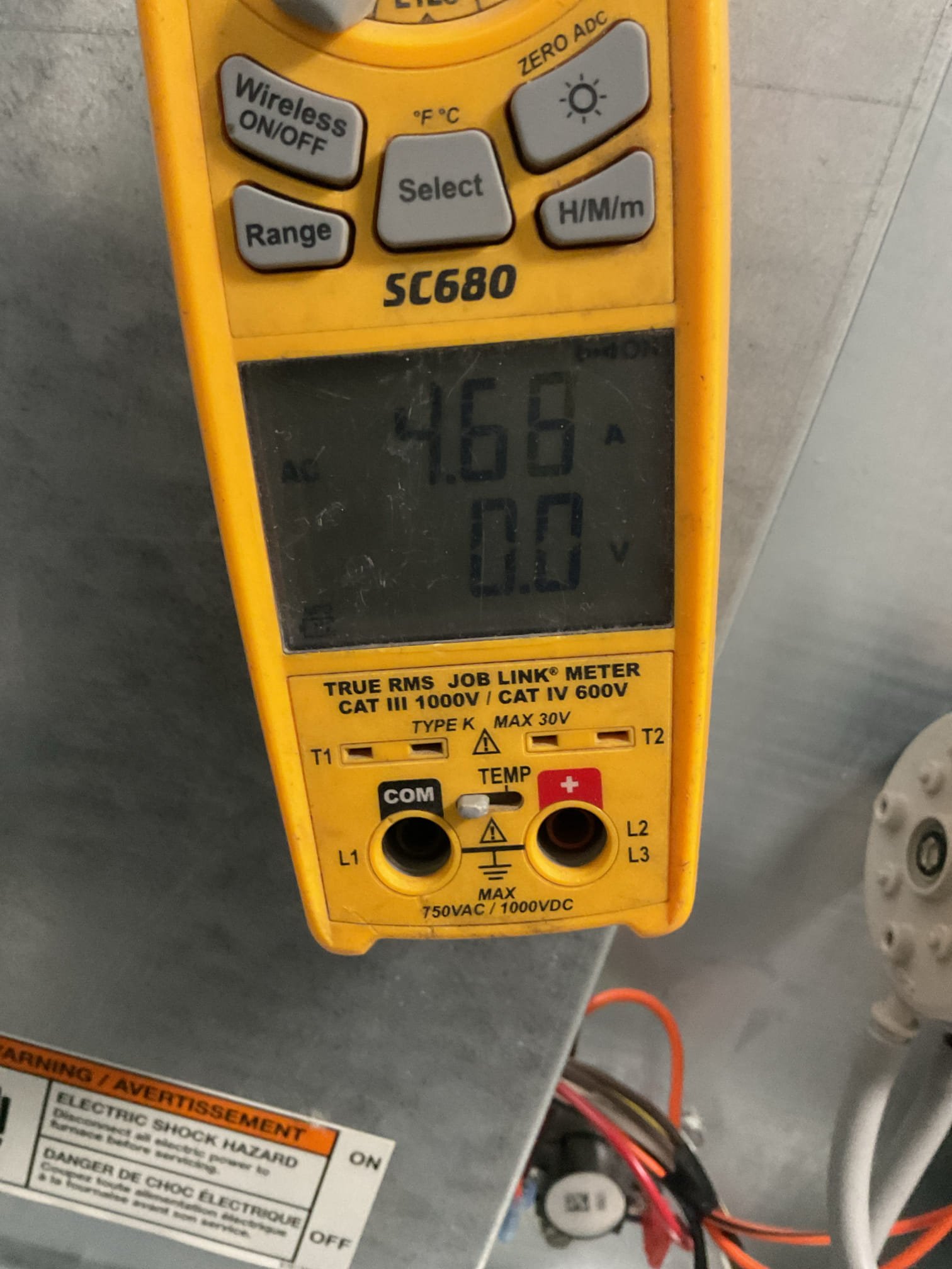 Indoor unit safety inspection and maintenance. Replaced filter. Equipment executed the sequence of operation in heating with no carbon monoxide detected in the home. Blower motor runs at high CFM in heating mode. Inducer motor: good. Checked temperature heat rise. System is functioning according to manufacture specifications. Starbucks.