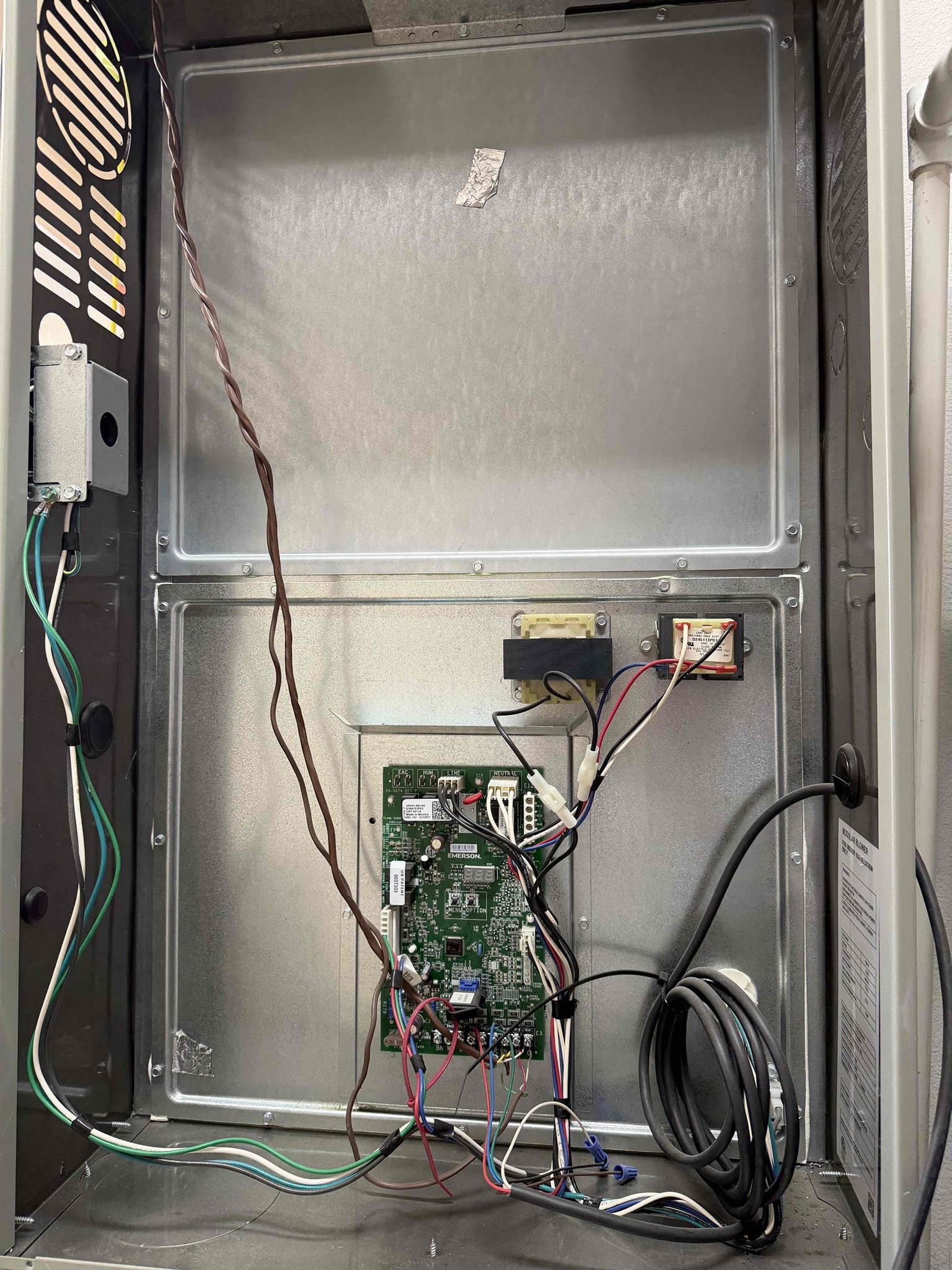 Performed an indoor safety maintenance on 1 American Standard furnace. The filter is located inside the filter rack, and the FAU is located in the garage. Washed the existing filter and flushed the condensation line to ensure proper drainage termination located in master bathroom shower . Checked the furnace sequence of operation to verify proper startup and heating operation. Tested electrical amperage and voltage to ensure readings were within the manufacturer’s specifications. Inspected blower motor operation and speed, checked electrical connections for looseness, and measured the temperature rise Inspected the electrical compartment and cleared accumulated dust and debris. Verified the system was operating properly in heating mode, with all inspected components and readings within the manufacturer’s specifications at the time of maintenance. The Starbucks gift card was also provided.