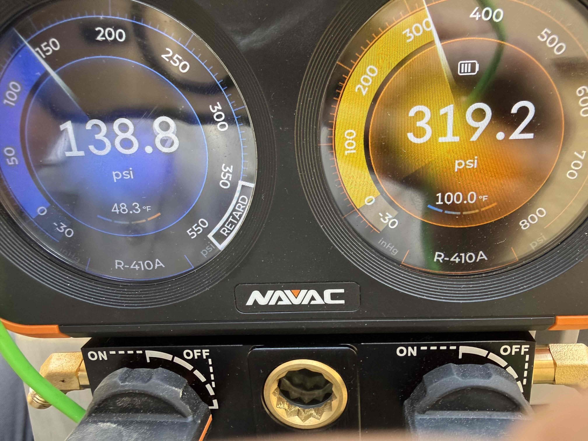 Installed new compressor with Thor. 
Pulled vacuum . Added back charge and tested system. System cooling properly now, 20° split. All covered under hassle free extended  labor warranty.