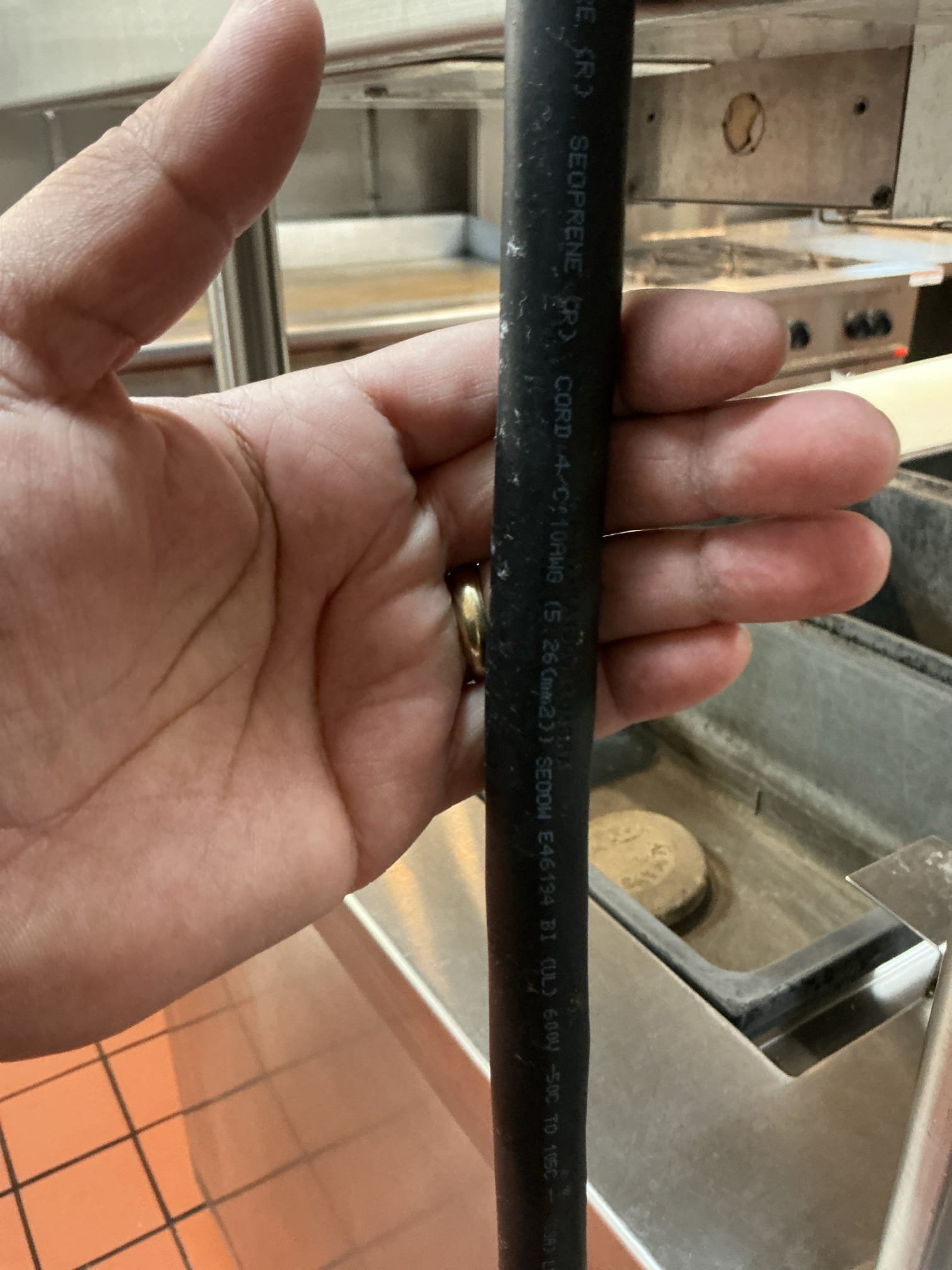 10/19/26
Run a dedicated 30 amp circuit using #8 gauge wire for new pizza oven about 45 feet distance from panel. Replaced pizza oven outlet and whip for plug. Additionally we upgraded the wire size coming from the junction box to pizza outlet. 

10/20/26 cut in two outlets in the ceiling of the bar area. Pulled power from existing outlet in the center of the bar. Add an outlet on both sides of existing outlet next to coax location. 