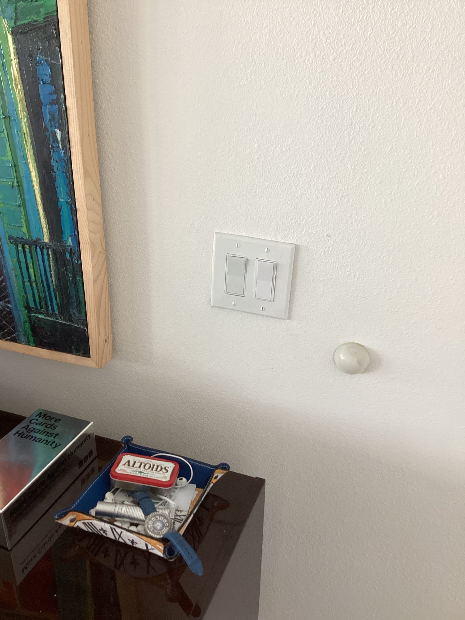 Rancho Mirage, CA - Arrived at customer’s home to diagnose lights flickering and fan remote non op in office. Found that fan remote and receiver were no longer paired. Shut power off for fan, paired remote, and restored power to fan to restore proper operation to fan remote. Also found that dimmer for lights in same room was going bad and was flickering consistently. Replaced dimmer to restore proper operation to light fixtures. Customer also mentioned another dimmer not operating properly as this dimmer was also going bad. Customer requested to replace dimmer for good measure. Replaced second dimmer and confirmed all work with customer to complete scope of work for today.