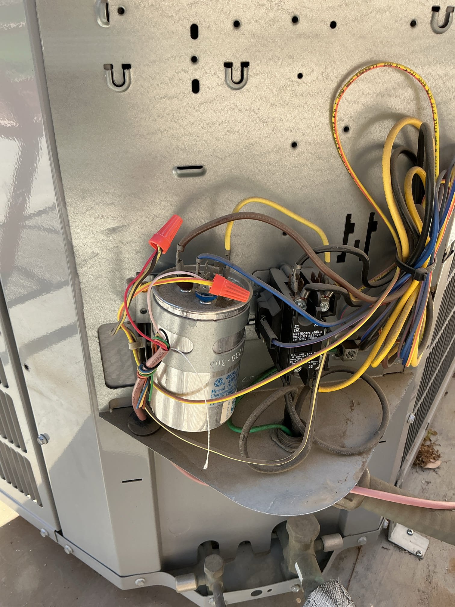 Arrived to run new thermostat wire from fau closet to outdoor unit. When I arrived I saw that there was no access to the attic. I asked the customer that we would have to run conduit across the roof and down the wall. He said he would have to get approval from the HOA in order to proceed. Additionally he also mentioned that the temporary thermostat wire that was ran is not working as he has been without cooling sine it was ran. I called the office and had them schedule a HVAC tech to come out and troubleshoot the AC. I discussed with the customer when he gets approval for the conduit to contact myself or the office so we could provide an estimate to run the wire. 