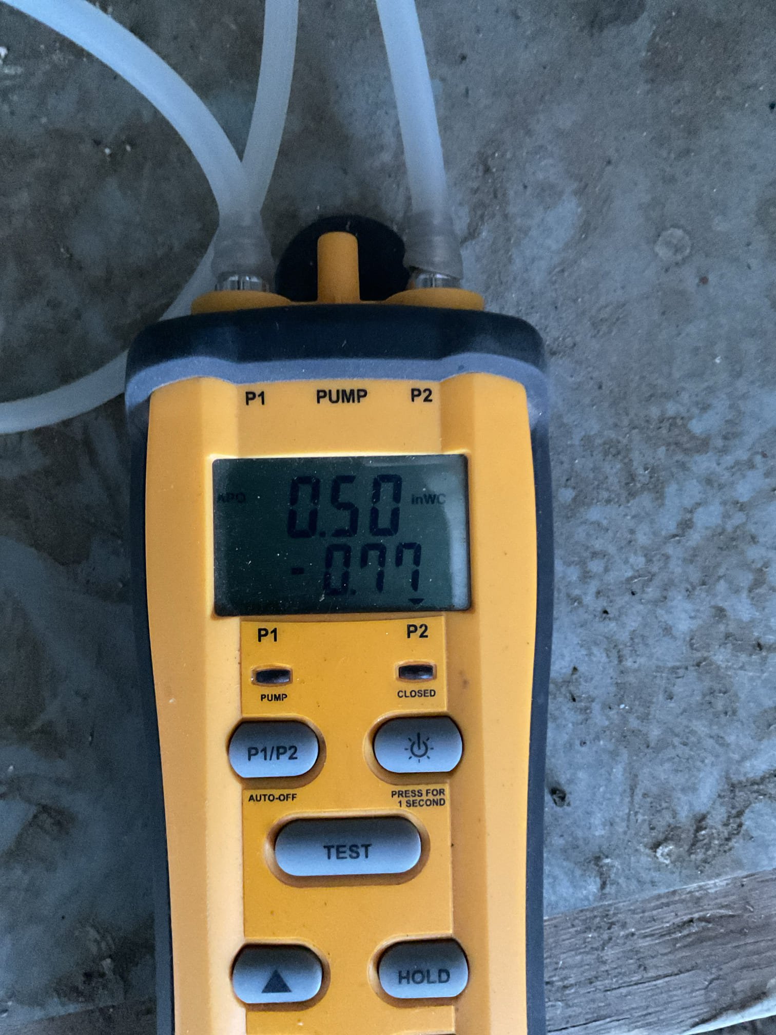Palm Springs, CA - Indoor unit safety inspection and maintenance, with courtesy mini split service. Equipment executed the sequence of operation in heating. Checked capacitors and blower motor amp draw. Measured static pressure and temperature heat rise. Thermostat: OK. Replaced filters. Both furnaces are functioning according to manufacture specifications. Furnaces are installed in a mechanical closet in the backyard, close to straight cool condensers. Starbucks.