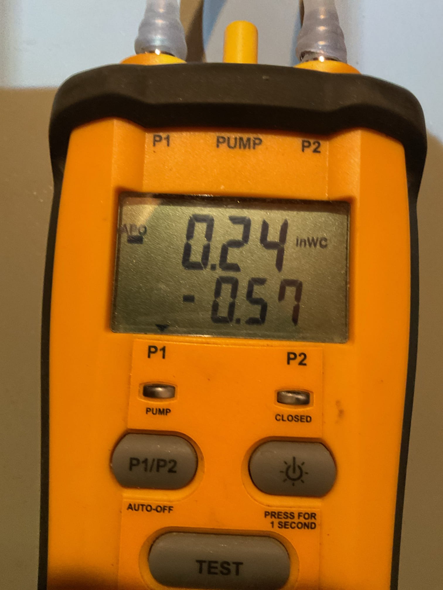 Indoor unit safety inspection and maintenance. Checked static pressure, blower motor amp draw readings and temperature heat rise. Both pieces of equipment executed the sequence of operation with no carbon monoxide detected in the home. ECM blower motors. Install Jones valve on garage unit upflow. Cleared condensate drain lines and replaced filters. Estimate sent for float safety switch, PVC rebuild and Jones valve. Both systems are functioning according to manufacture specifications – Starbucks. 