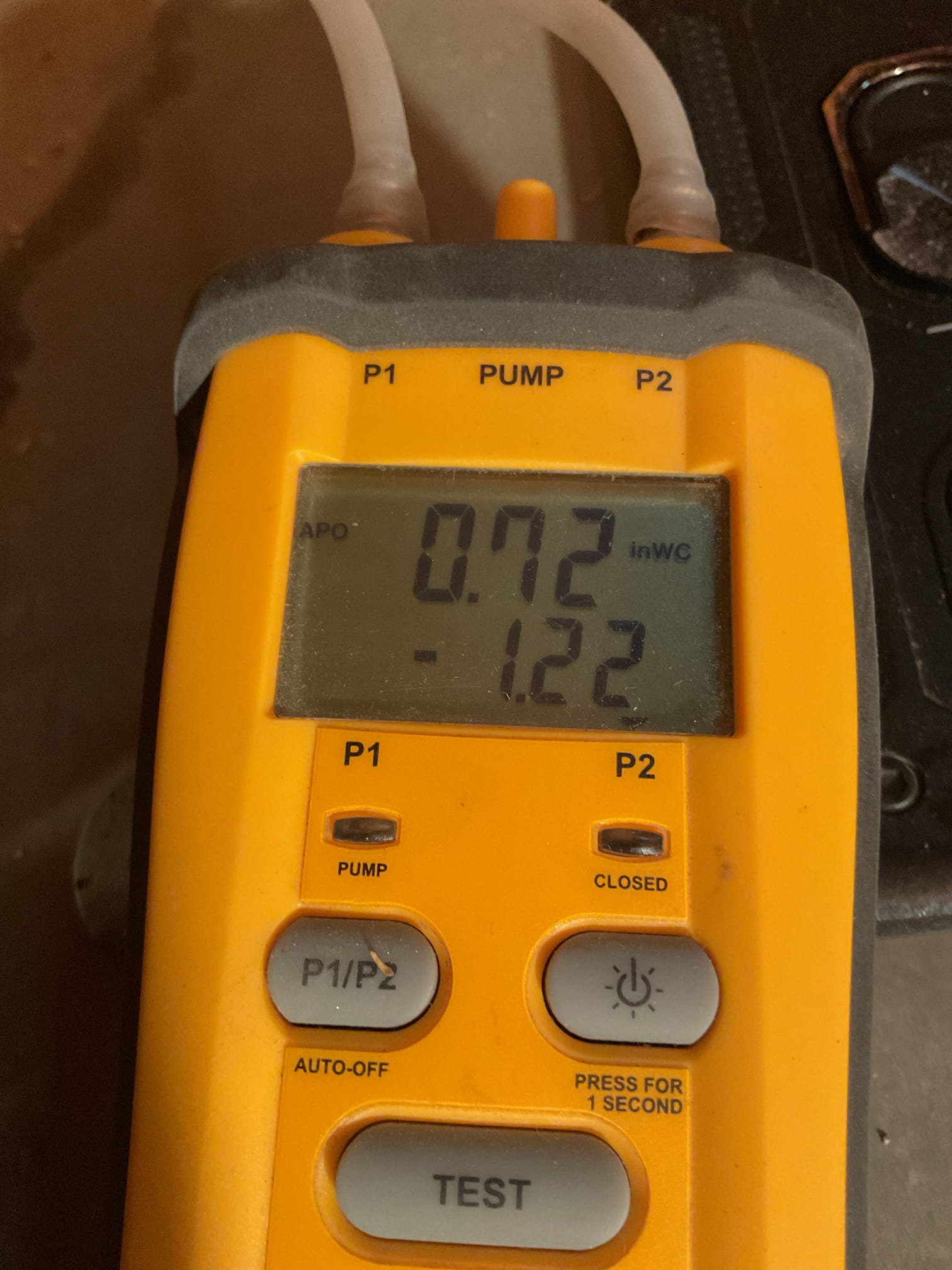 Rancho Mirage, CA - Indoor unit safety inspection and maintenance. Both pieces of equipment executed at the sequence of operation in heating with no carbon monoxide detected in the home. Replaced filters and cleared condensate drain. Checked static pressure, blower motor amp draw and temperature heat rise. Thermostats: good. Both systems are functioning according to manufacture specifications. Pre-booked summer maintenance – Starbucks. 