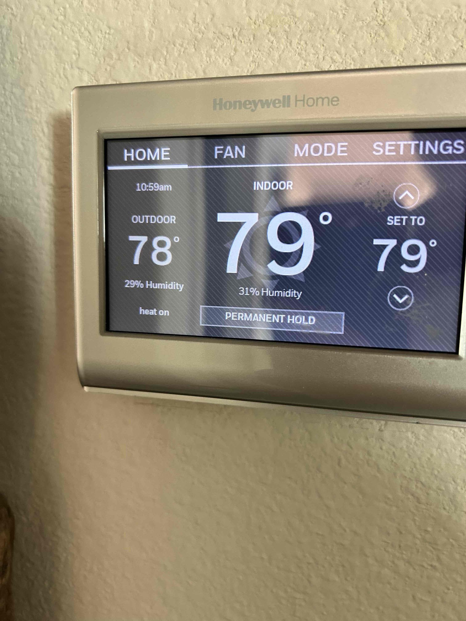Performed annual preventive maintenance on the 2021 Carrier split system. Replaced existing air filters with 2 20” × 30” 
* Inspected system operation and overall performance.
* Checked gas valve operation.
* Inspected flame sensor and burner flame.
* Checked safety and limit switches.
* Inspected blower motor operation.
* Measured temperature rise: 113°F (verify against the manufacturer’s specified range).
* Inspected ductwork.
* Cleared and properly serviced the condensate drain line.
* Operated the system and verified service completion.

System Status: Maintenance completed and system operational at the time of service.