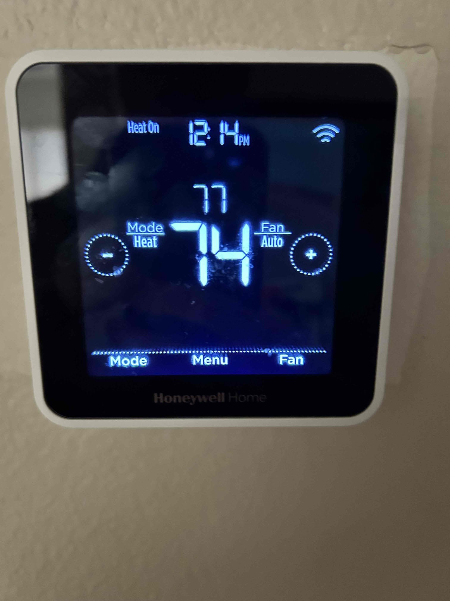 Equipment: New York Gas Furnace 

Maintenance Performed:

* Performed annual maintenance on a York 2006 gas furnace.
* Checked air filters: 16× 30 and 14 × 14.
* Inspected the Honeywell T6 thermostat.
* Checked furnace operation, safety switches, blower motors, and capacitor.
System Status: The system was operating at the time of service. 
Maintenance Agreement: Customer is eligible for renewal but declined renewal at this time.