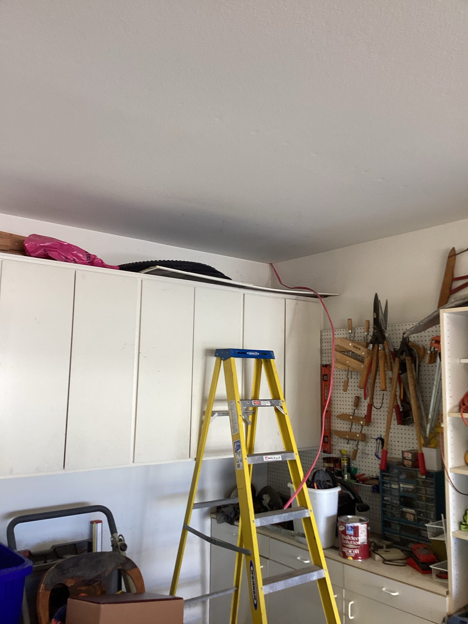 Arrived at customer’s home to run a new dedicated circuit for stovetop customer is purchasing. Upon arrival I found that the attic above the garage was not accessible. Changed route of run to end at the garage and at the cabinet in kitchen. Fished wire through cabinets and down wall to stovetop location. Set junction box in garage and ran mc cable from there to main breaker panel. Landed all connections and tested at stovetop location to verify with customer and complete scope of work for today.