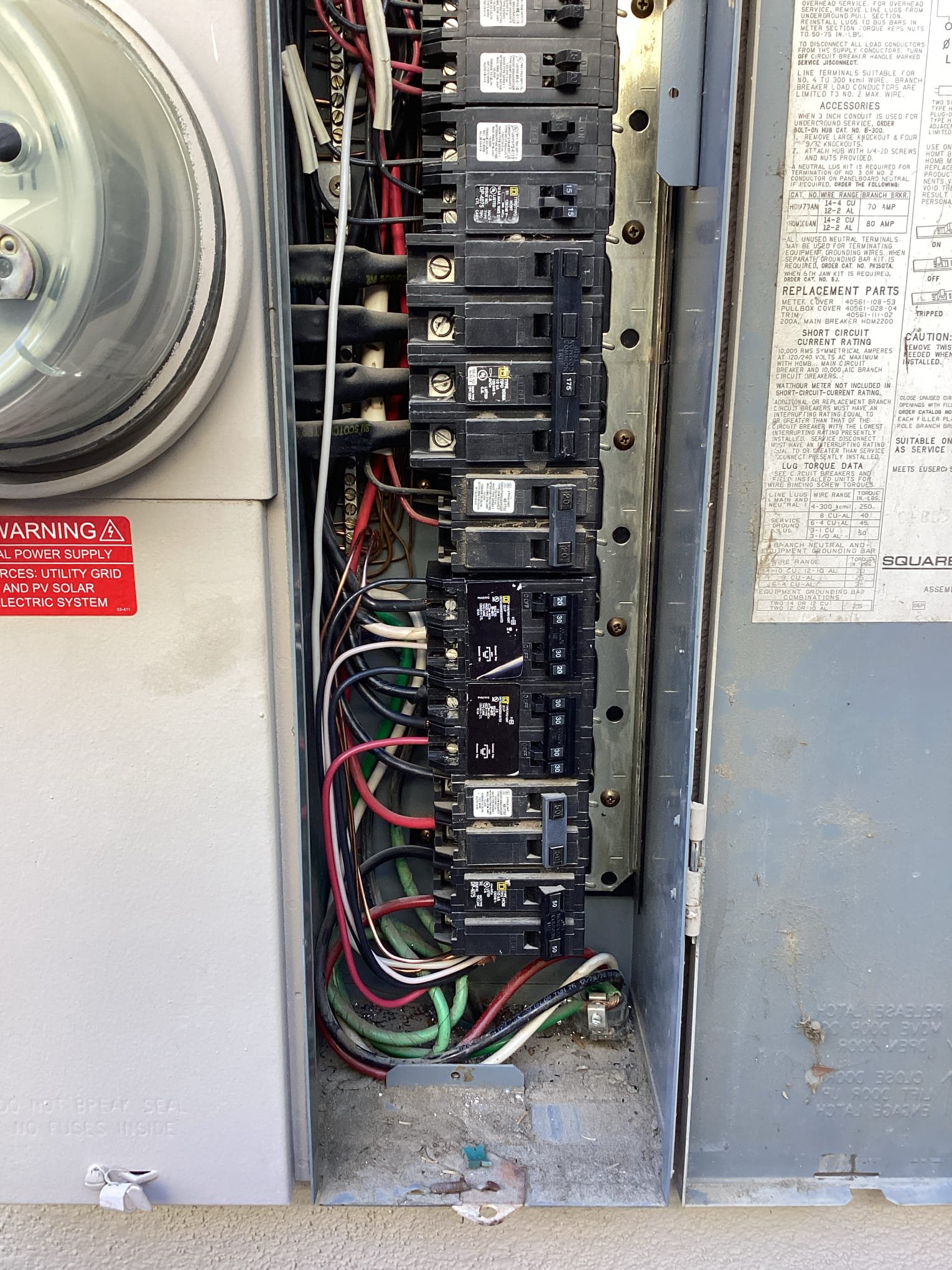 Arrived at customer’s home to install and run a new dedicated 240 volt 20 amp outlet for car charger for Tesla. Penetrated out of the back of the main breaker panel and ran mc cable up and across garage to desired outlet location. Landed all connections and tested outlet to verify with customer and complete scope of work for today.