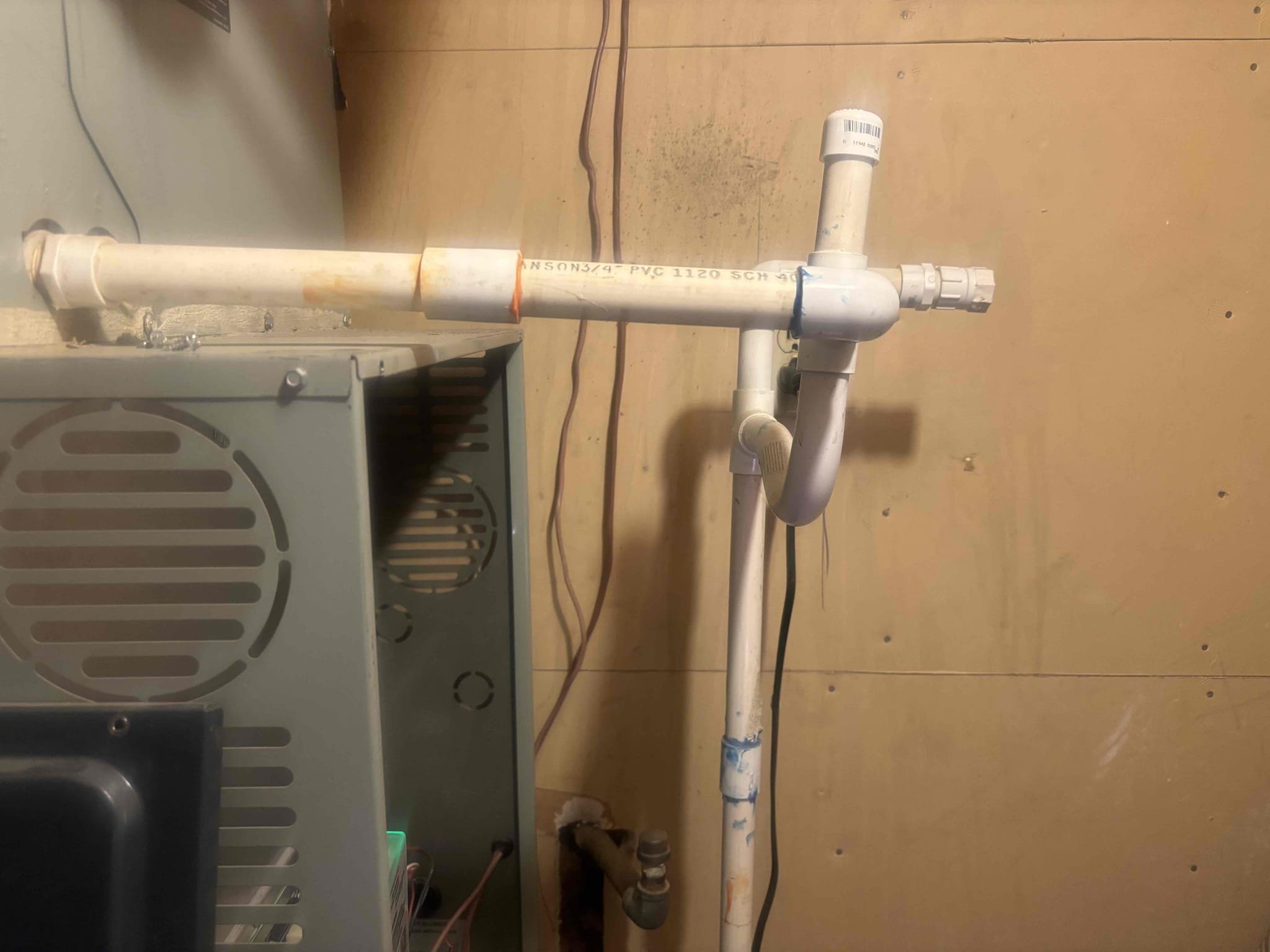 Performed a heating maintenance on a heat pump located in attic access. Check sequence of operations by checking out all electrical and temperature rise. Also cleaned out condensation line and changed out filter explained the great benefit benefits of a water safety switch. At this time system is heating up the house properly with no errors or alerts present. System is also switching back into cool mode properly at this time. All is within range.