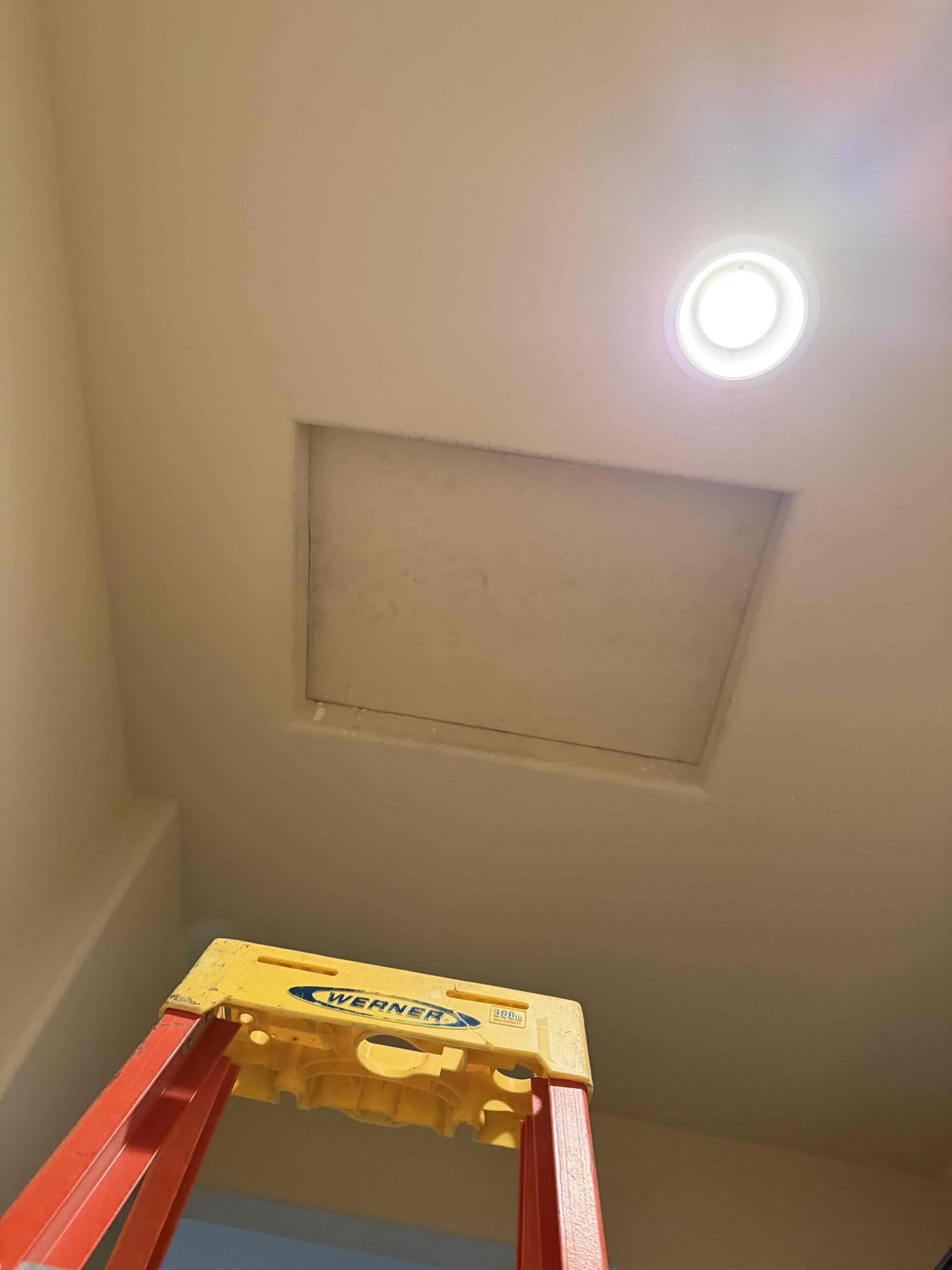 Performed an indoor safety maintenance on&nbsp;Lennox air handler. Filters located in hallway ceiling, air handler located in attic, attic access located in hallway, changed 20x30 20x20 14x14 filter, flushed condensation line, on unit followed sequence of operation, checked for amperage and voltage, checked for blower speed, check for any loose connections, check for temperature rise, everything within range also cleared dust accumulated inside electrical component. Systems are working within specifications in heating at the time of maintenance. Gave Starbucks gift card
