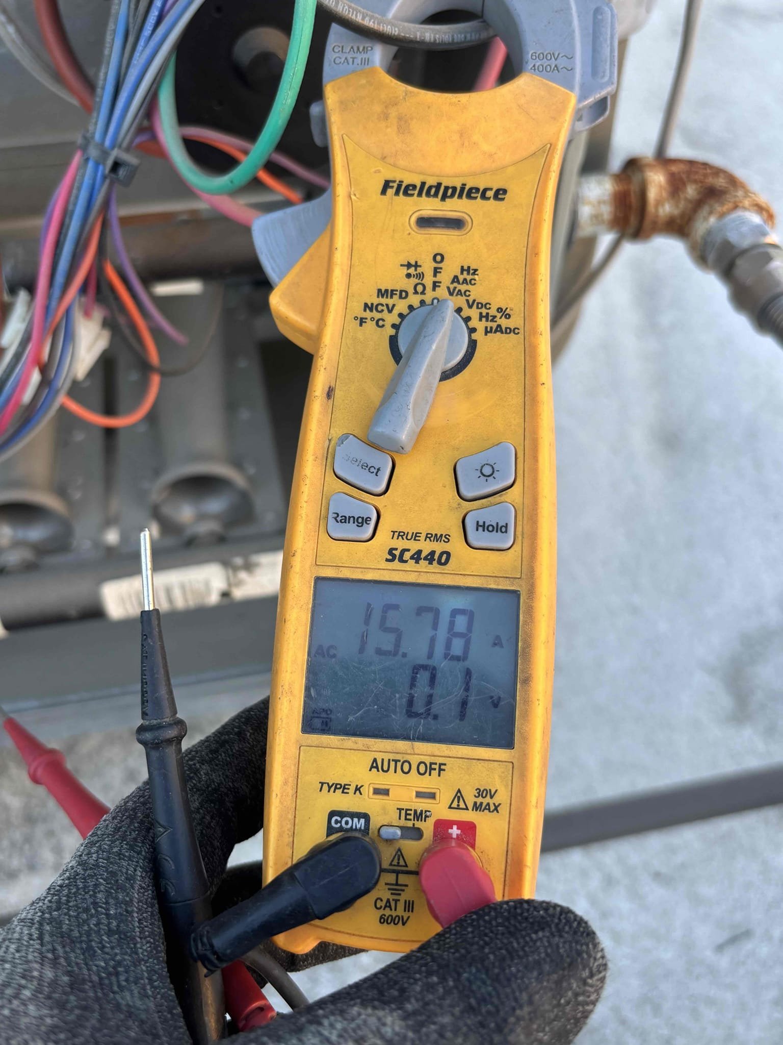 Upon arrival, Client thermostat Honeywell 800 was completely broken LED screen was not working in for a client will need to replace. The same thermostat due to an interface module located in their system. Client agreed to have thermostat replaced with another 800 thermostat. After replacing thermostat connected to interface module, make sure system is working properly in both heating and cooling stage one and stage two are both working properly. All is within range at this time.