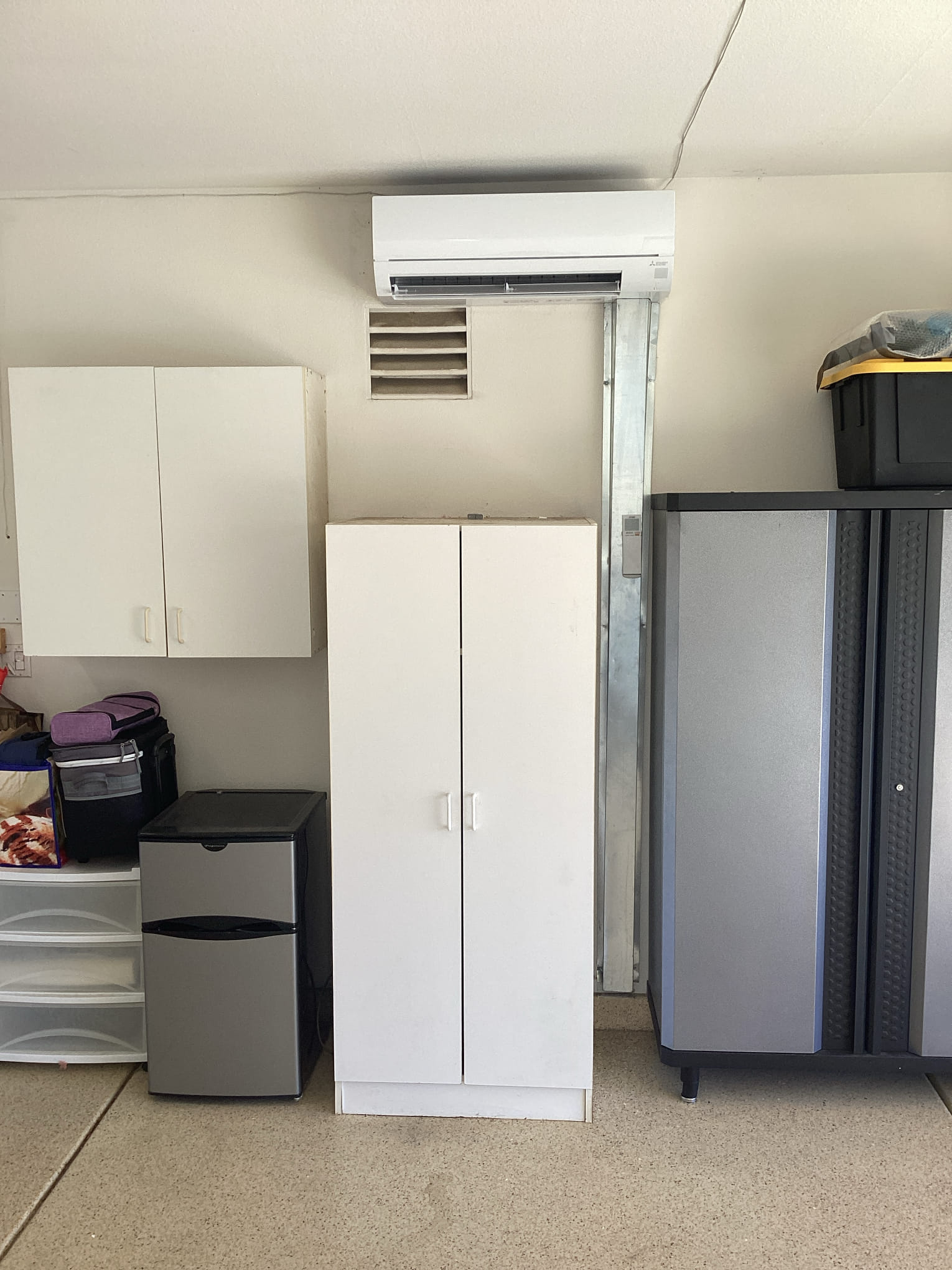 Installed 2-ton Mitsubishi 18 SEER mini-split.