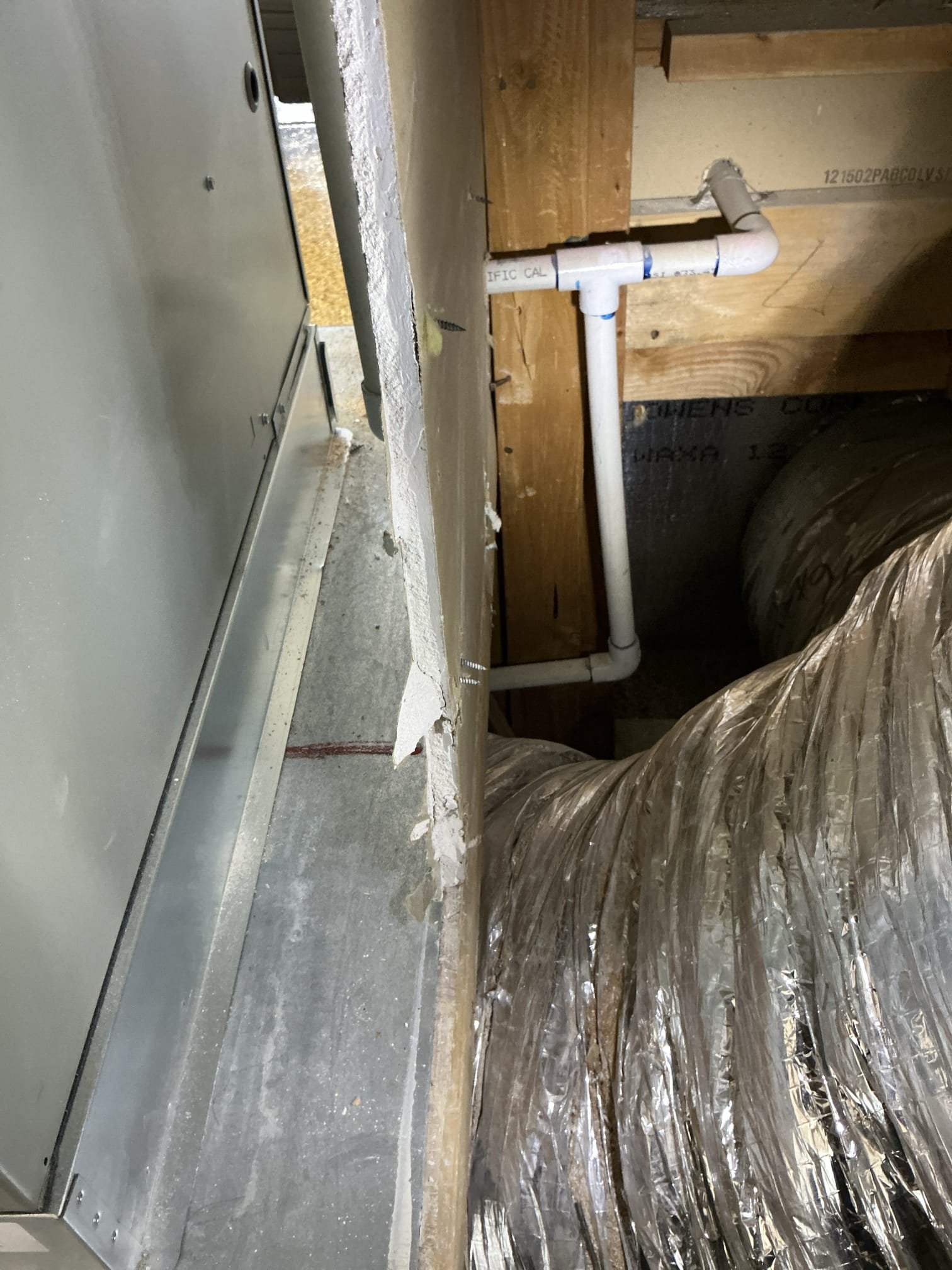Estimate to remove and reinstall air handler and coil.